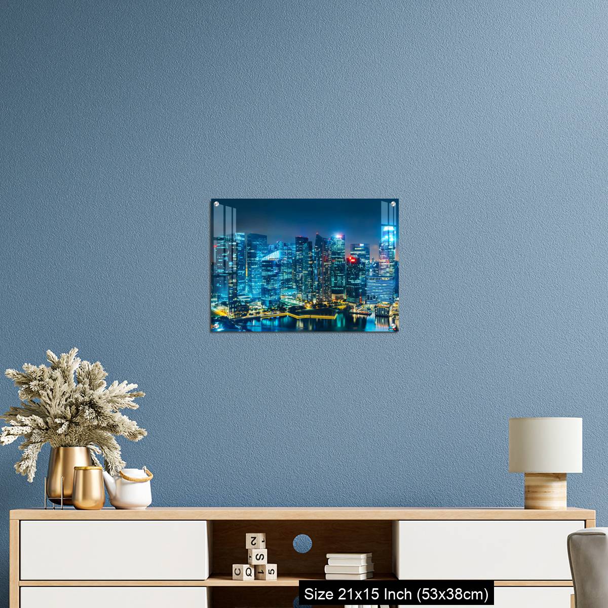 OMGs Acrylic Wall Decor – Singapore city skyline. - Image 17