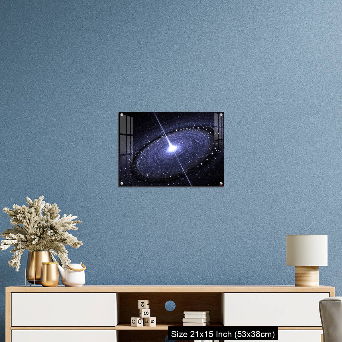 OMGs Acrylic Wall Decor – Starry disk around supermassive black hole - Image 17