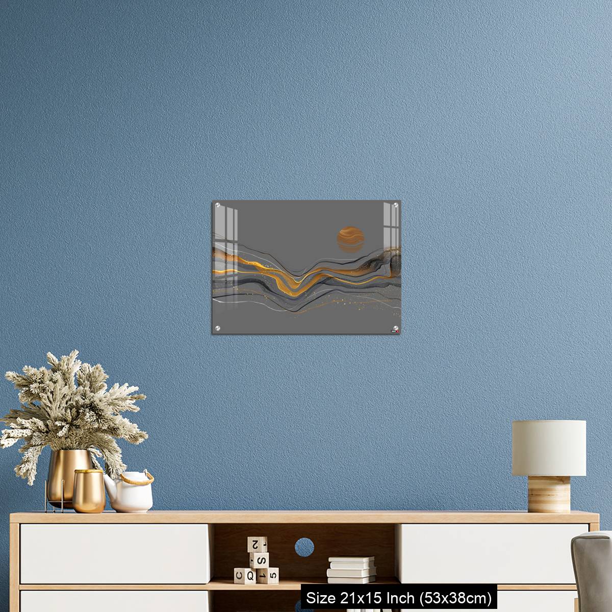 OMGs Acrylic Wall Decor – Trendy landscape, graphic poster, cards. - Image 17