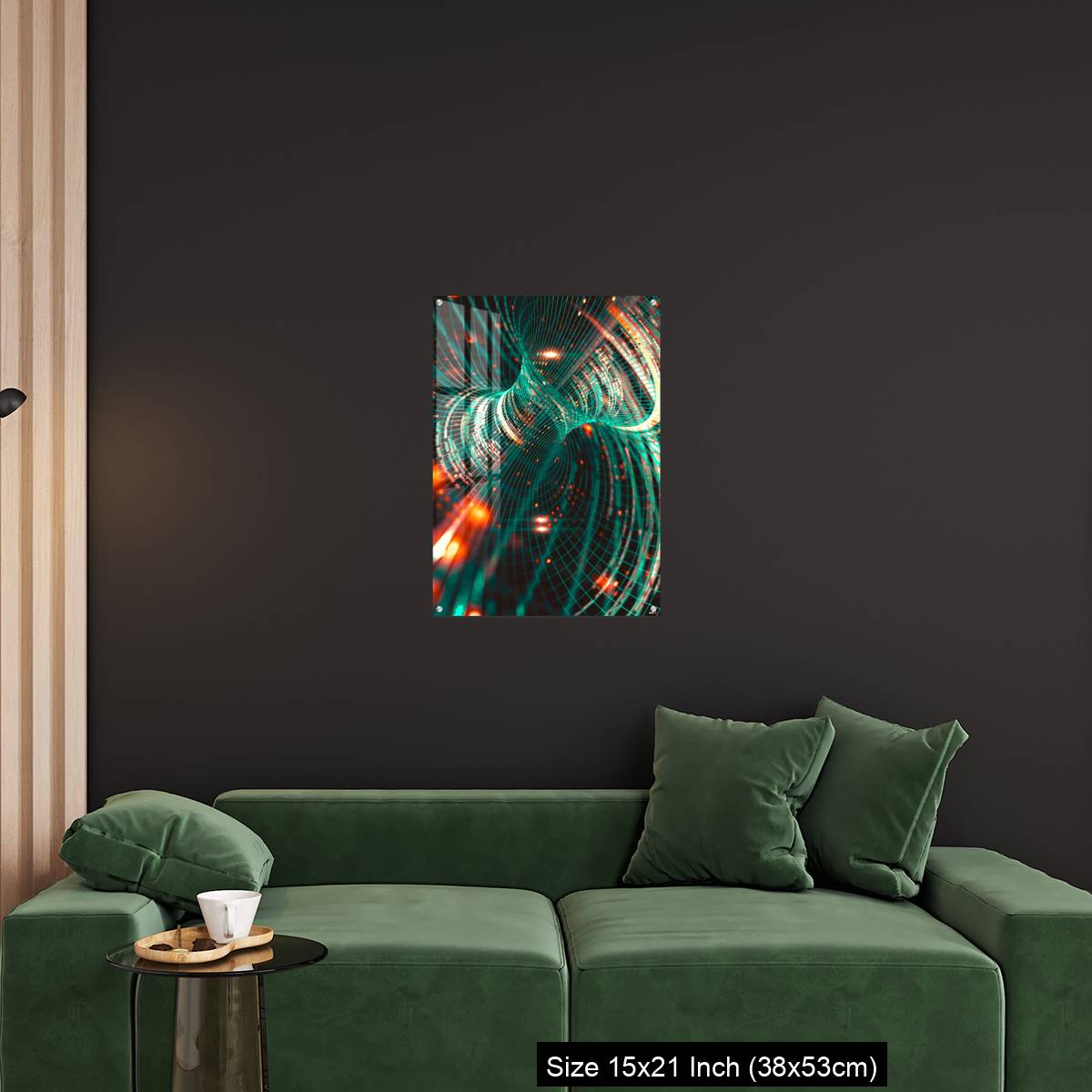 OMGs Acrylic Wall Decor – Abstract background of technology, science and cloud computer - Image 18