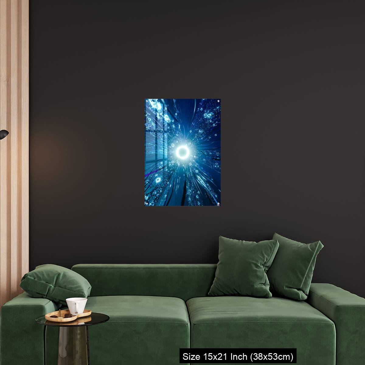 OMGs Acrylic Wall Decor – Virtual network with glowing center. - Image 18