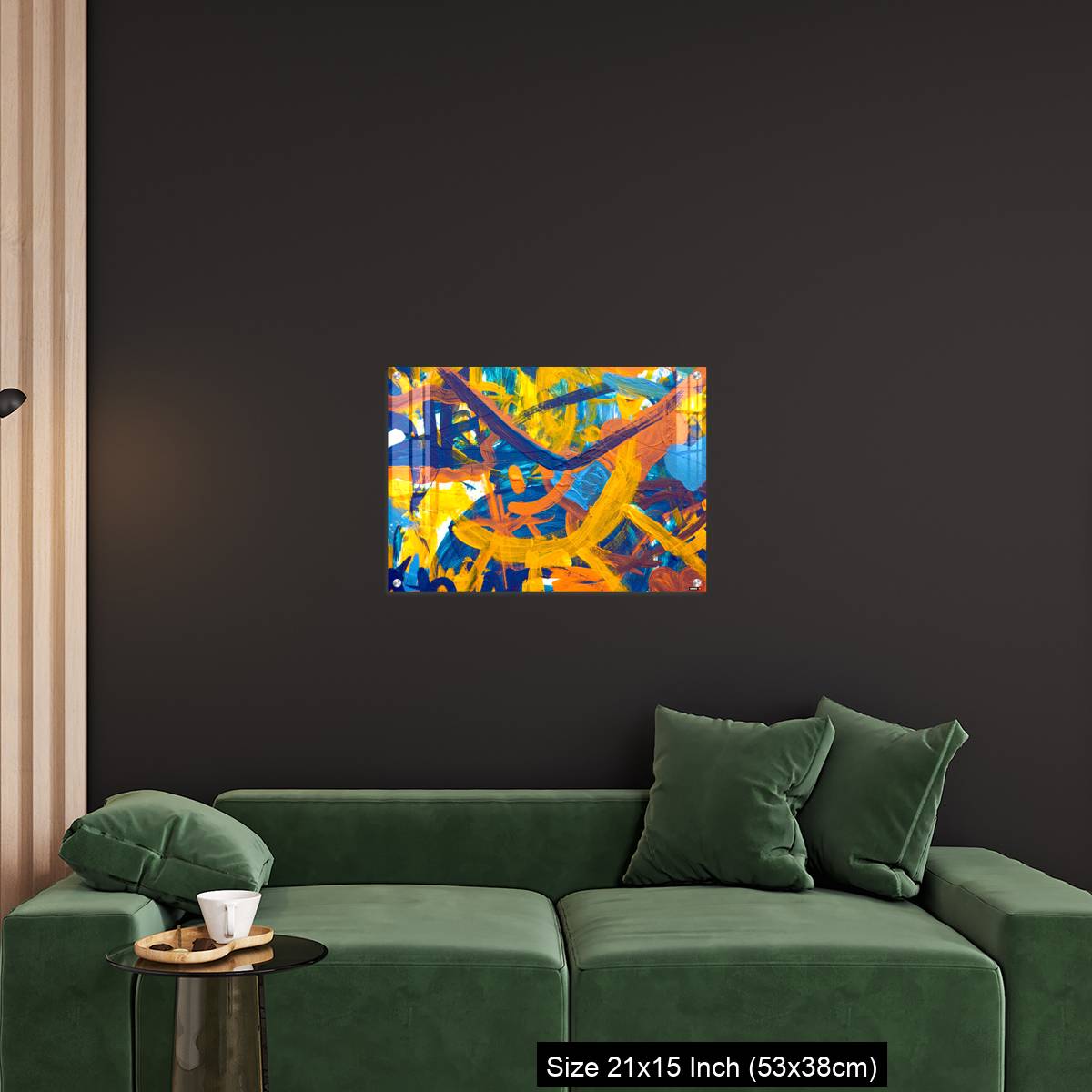 OMGs Acrylic Wall Decor – Colorful abstract oil painting made by children - Image 18