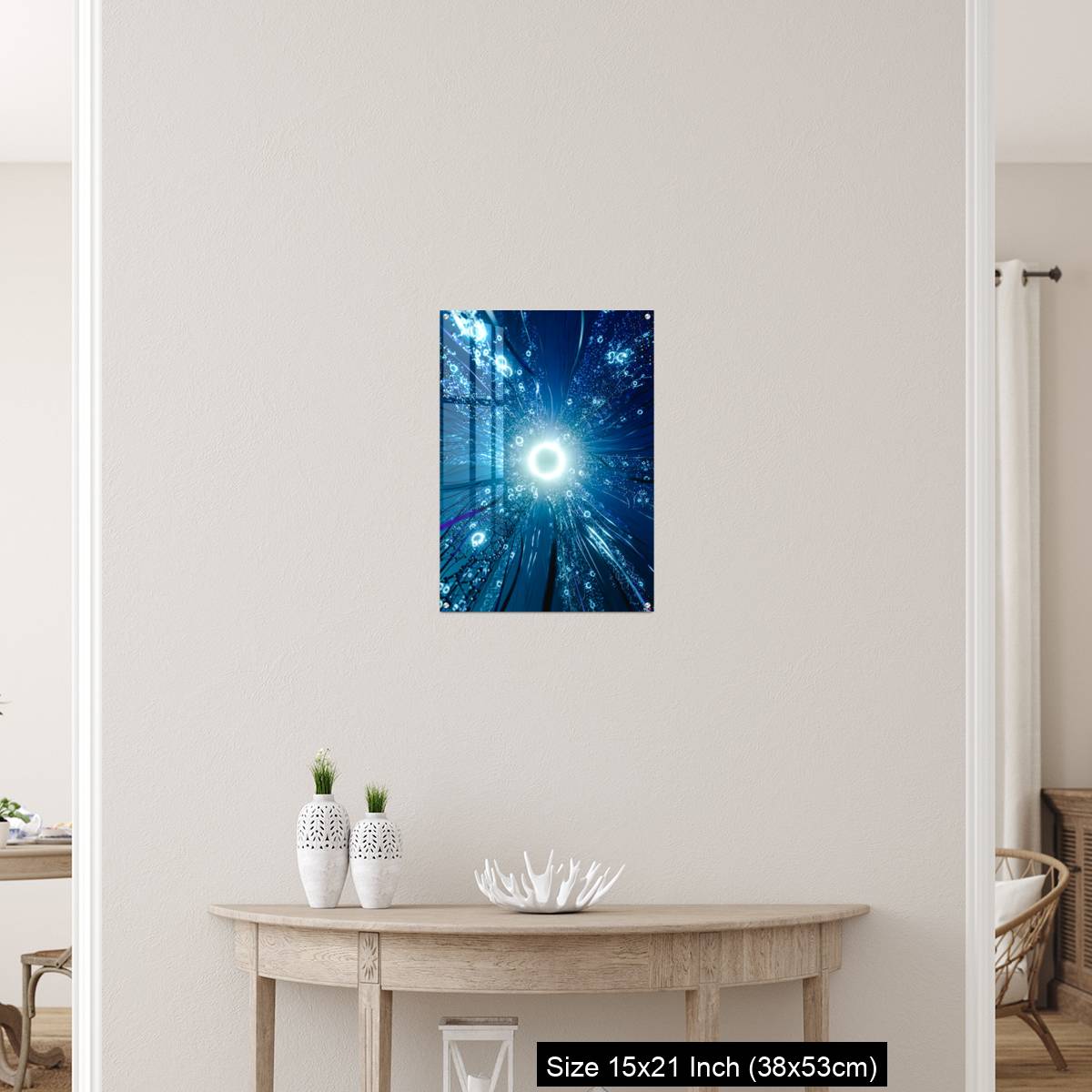 OMGs Acrylic Wall Decor – Virtual network with glowing center. - Image 19