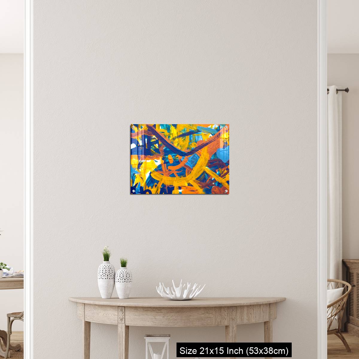 OMGs Acrylic Wall Decor – Colorful abstract oil painting made by children - Image 19