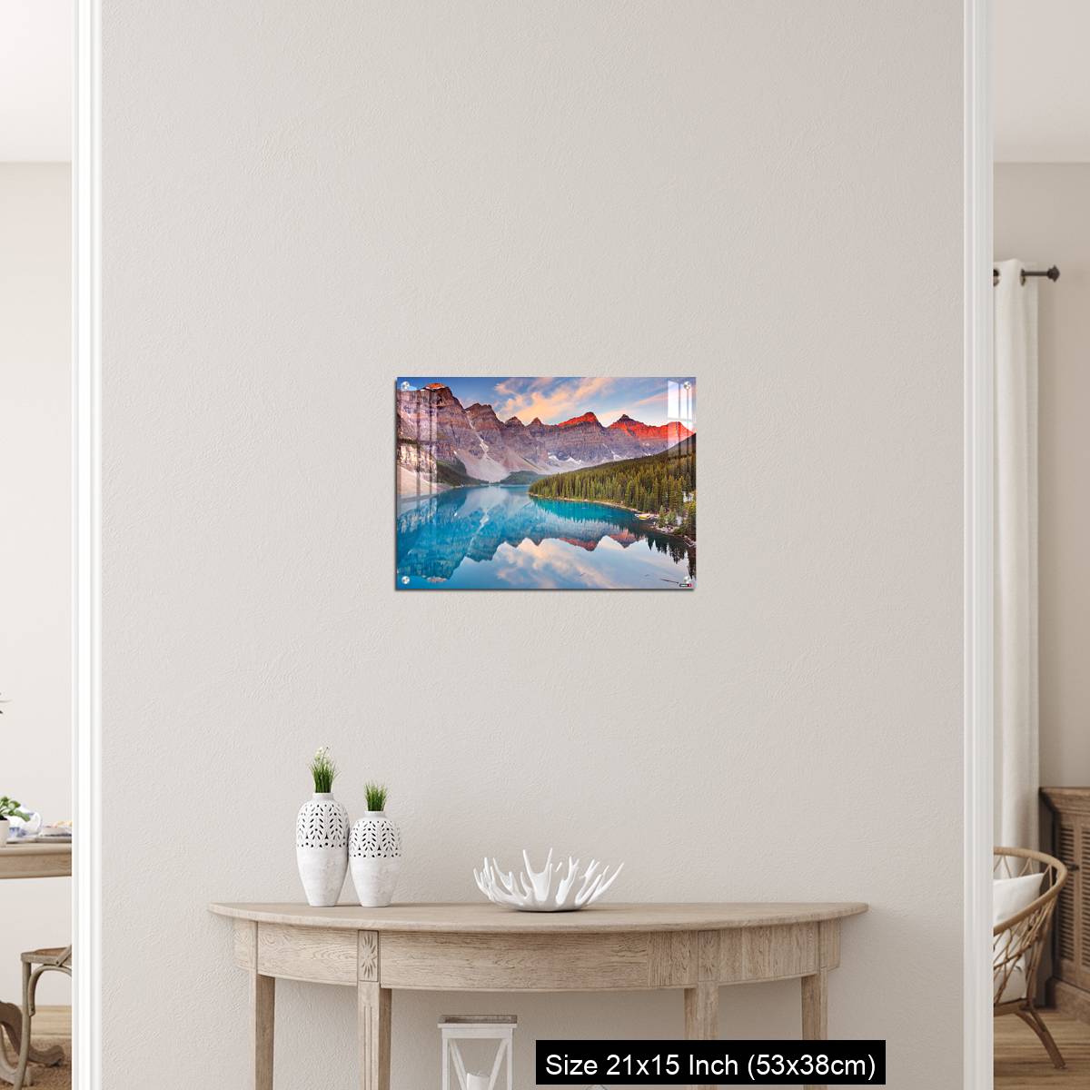 OMGs Acrylic Wall Decor – Moraine Lake at sunrise, Banff National Park, Canada - Image 19