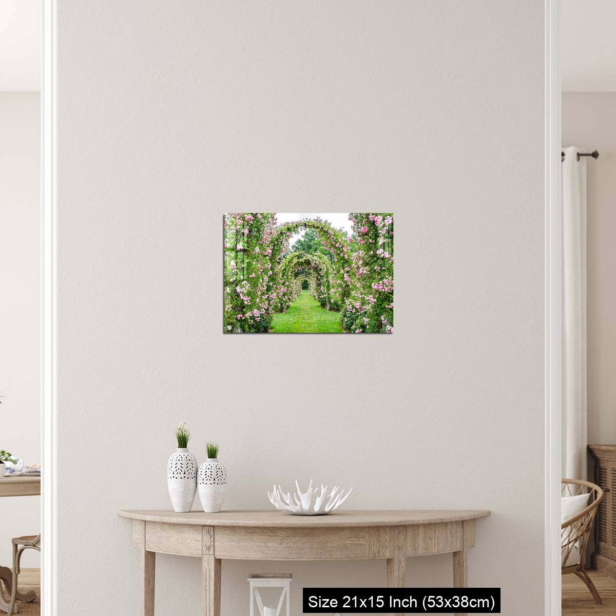 OMGs Acrylic Wall Decor – Rose Covered Archways at Elizabeth Park, West Hartford, CT - Image 19
