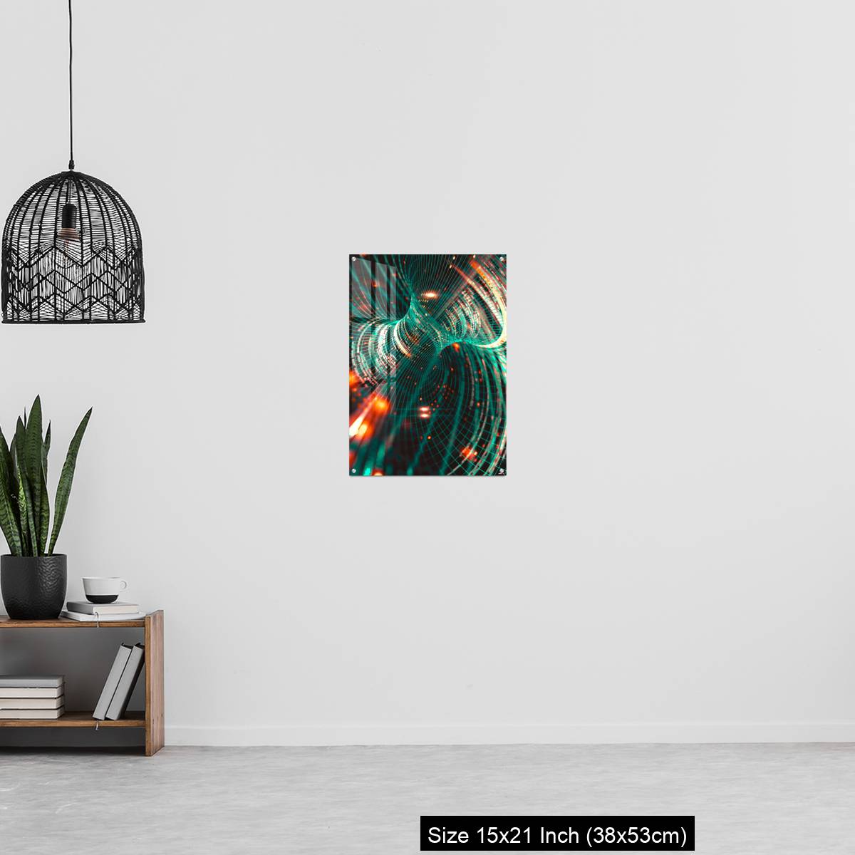 OMGs Acrylic Wall Decor – Abstract background of technology, science and cloud computer - Image 20