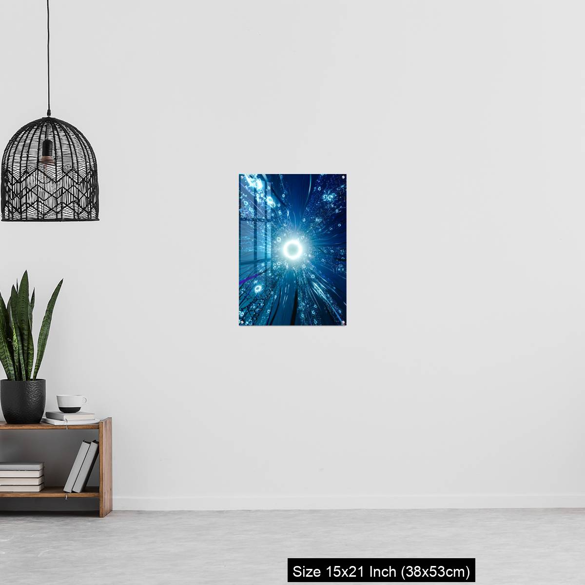 OMGs Acrylic Wall Decor – Virtual network with glowing center. - Image 20