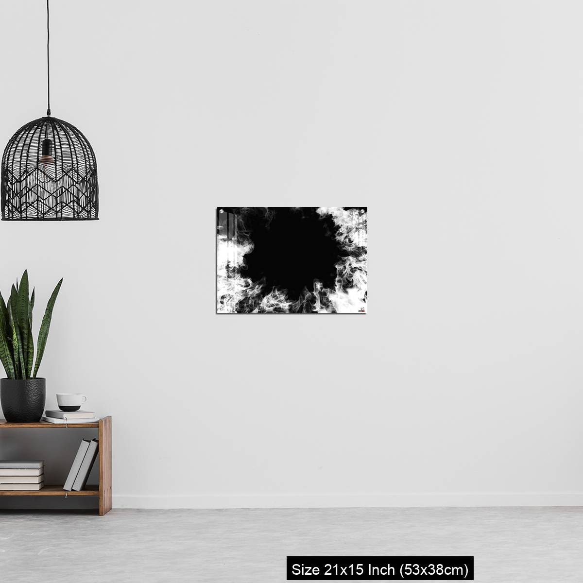 OMGs Acrylic Wall Decor – White smoke swirling in the dark - Image 20