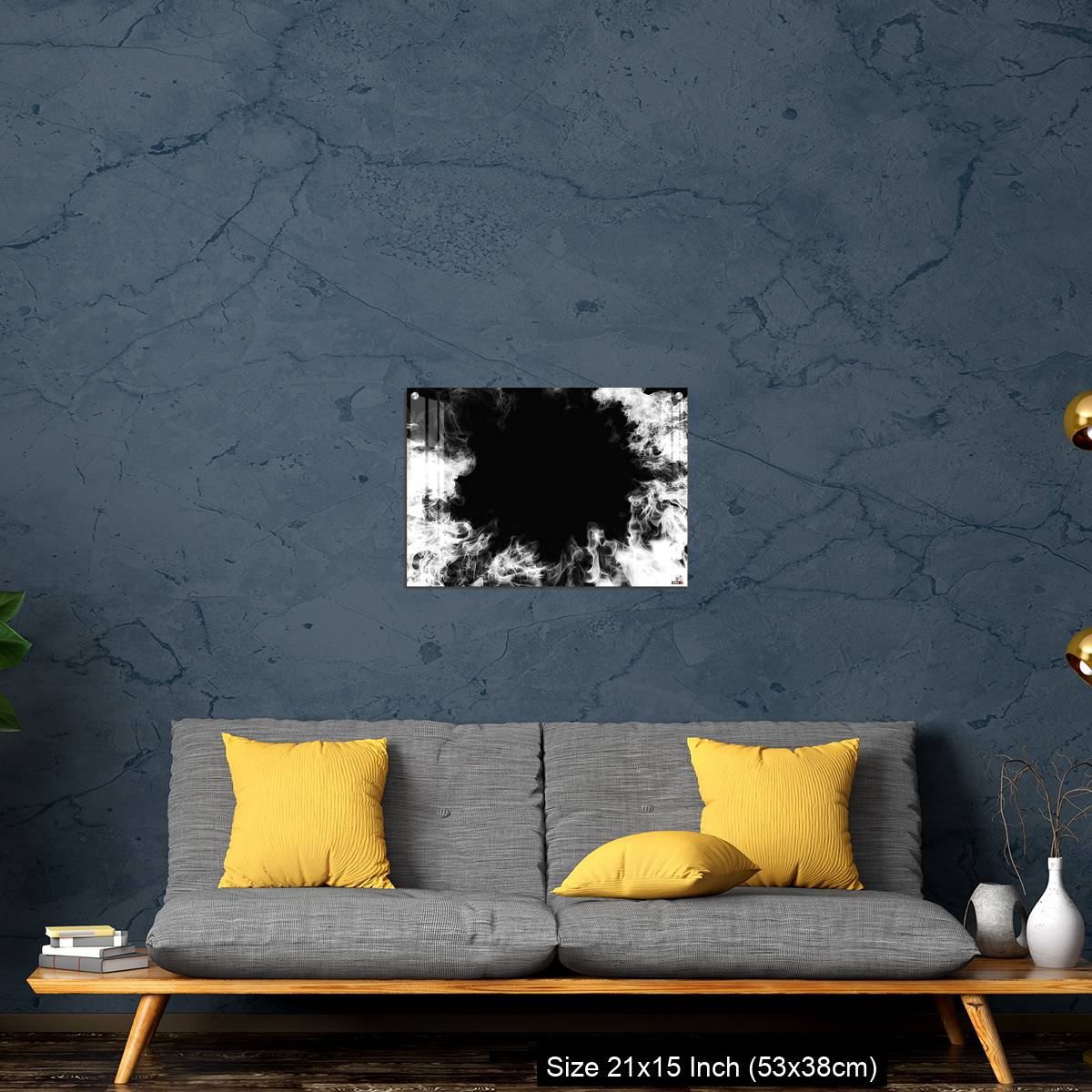 OMGs Acrylic Wall Decor – White smoke swirling in the dark - Image 21