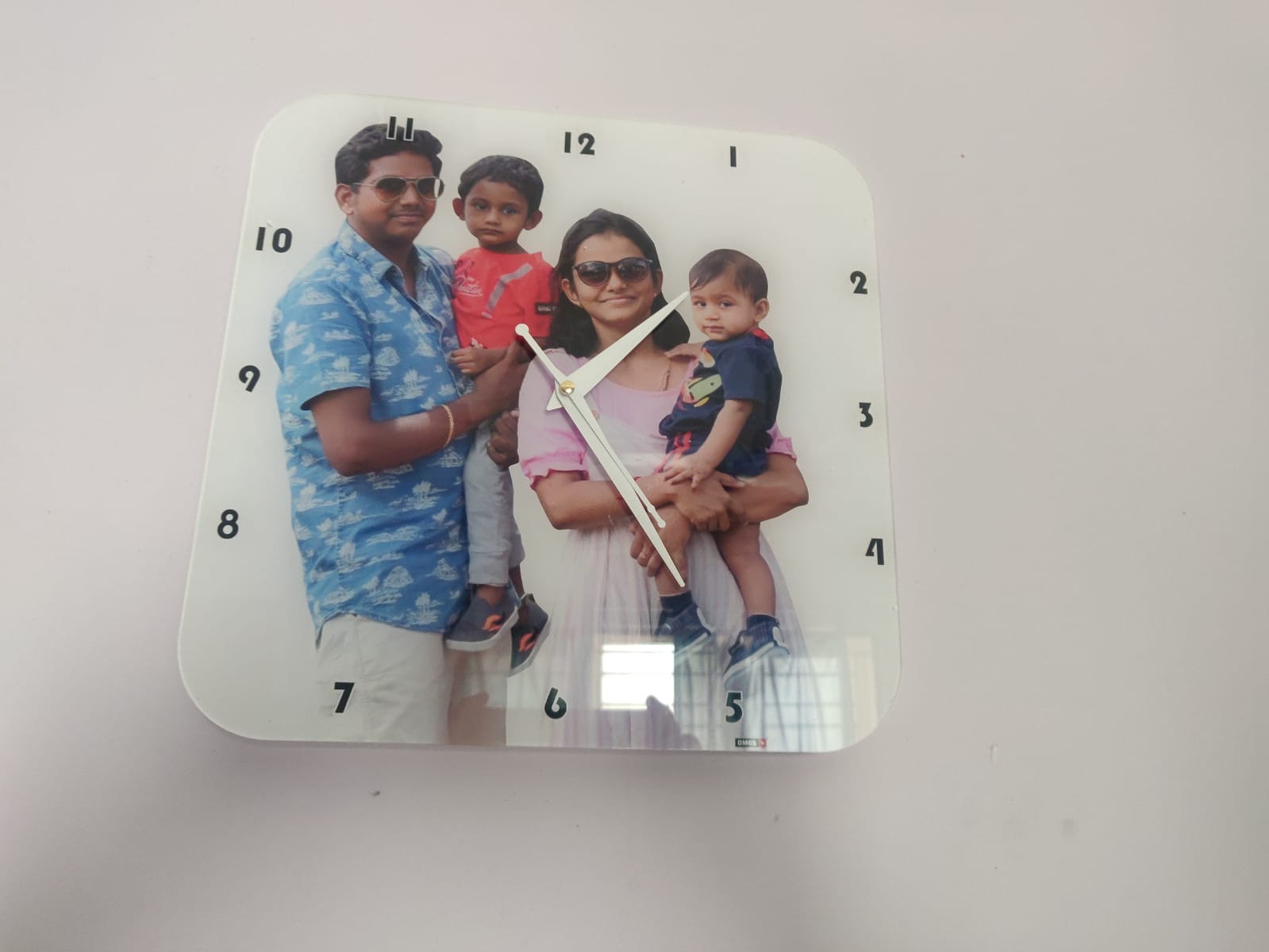 Customised Premium OMGs Acrylic Wall Clock photo review