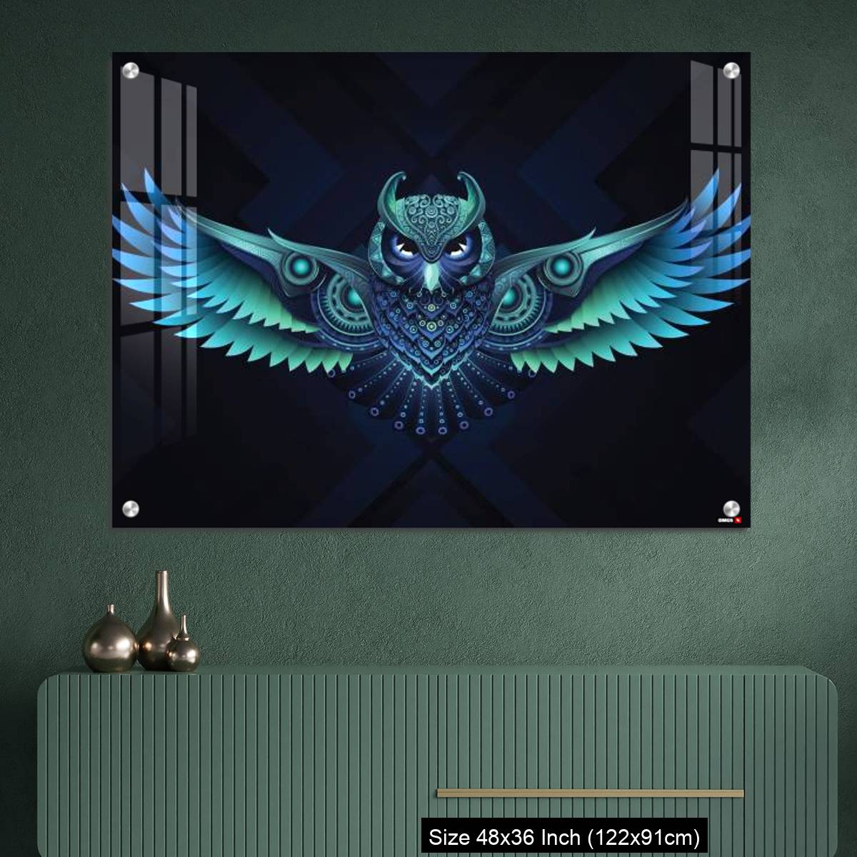 OMGs Acrylic Wall Decor Flying Owl. - Image 2