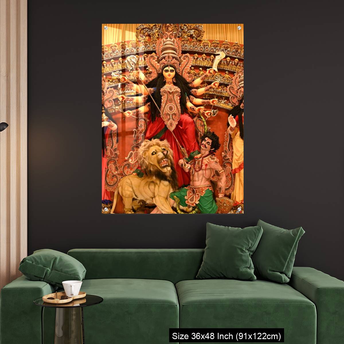OMGs Acrylic Wall Decor – Durga Puja Festival in Kolkata ,West Bengal. - Image 4