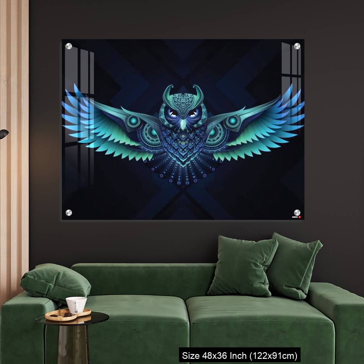 OMGs Acrylic Wall Decor Flying Owl. - Image 4