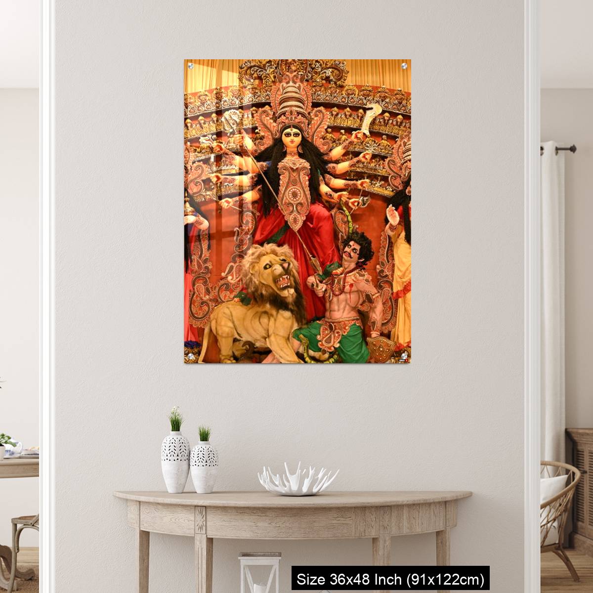 OMGs Acrylic Wall Decor – Durga Puja Festival in Kolkata ,West Bengal. - Image 5