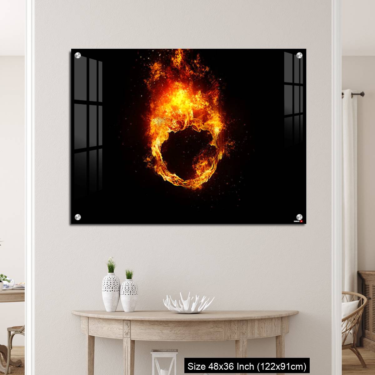 OMGs Acrylic Wall Decor – A ring of fire that illuminates the darkness - Image 5