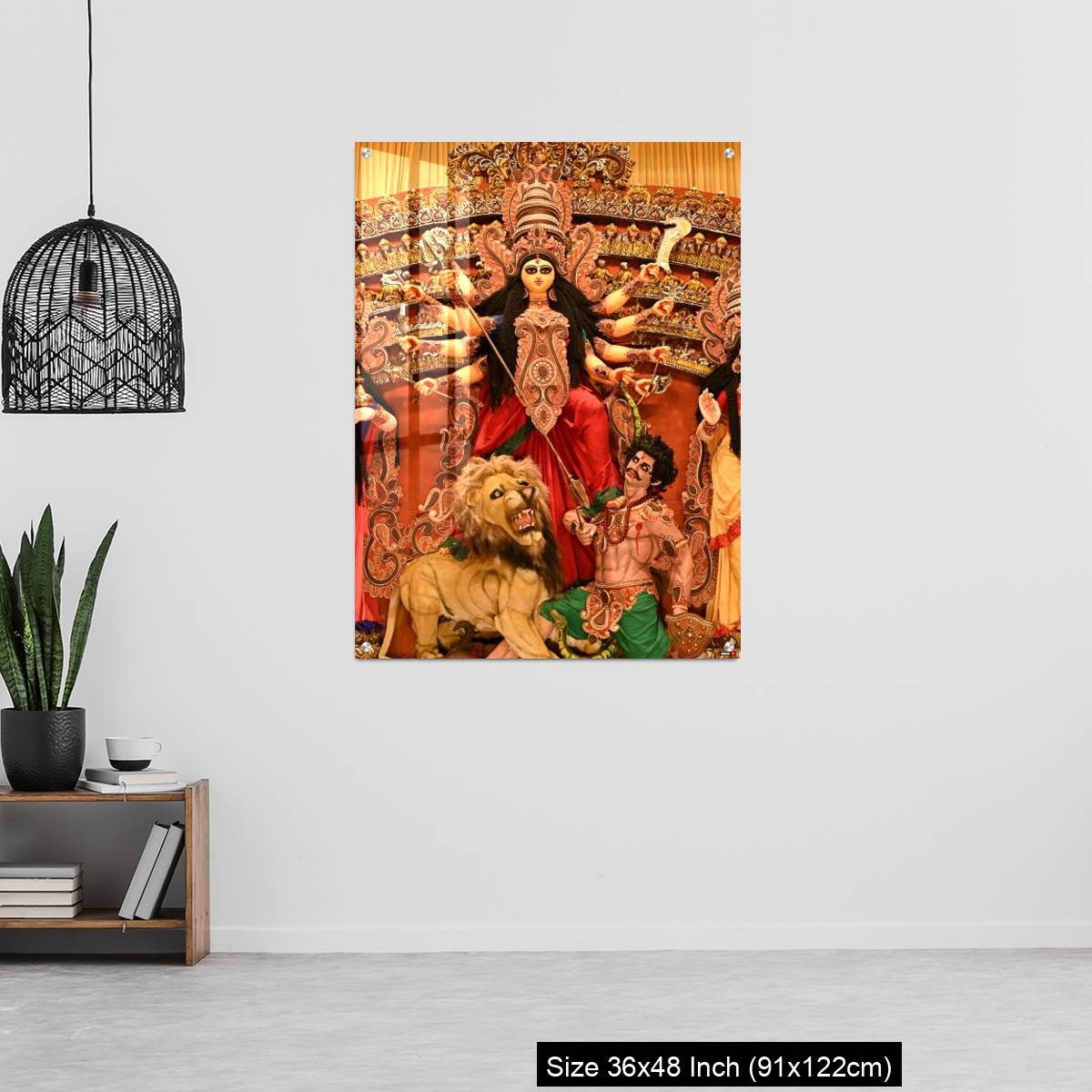 OMGs Acrylic Wall Decor – Durga Puja Festival in Kolkata ,West Bengal. - Image 6