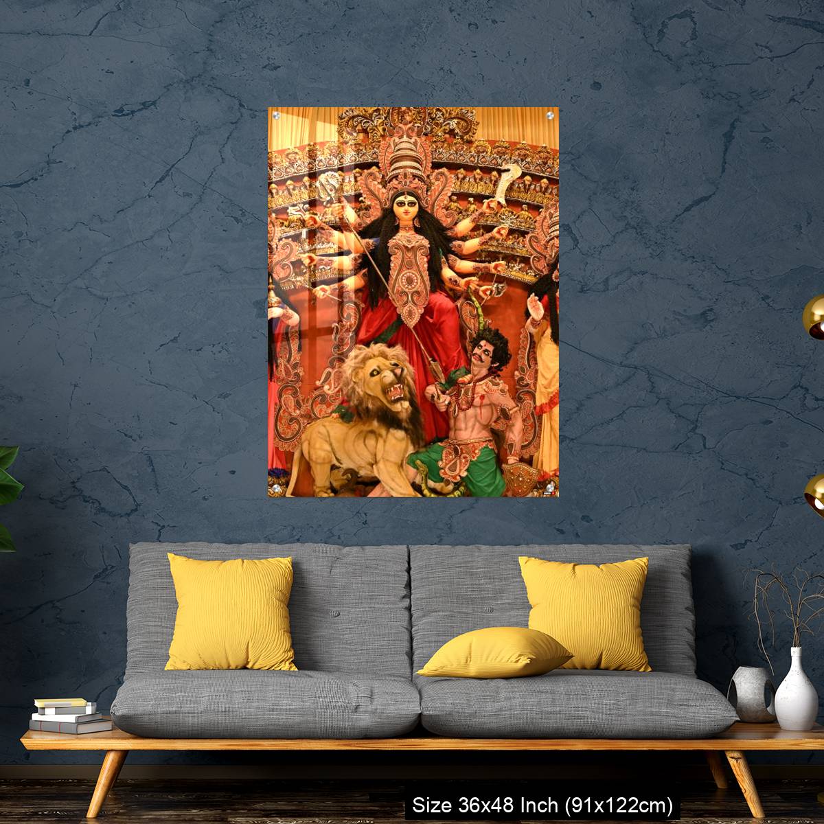 OMGs Acrylic Wall Decor – Durga Puja Festival in Kolkata ,West Bengal. - Image 7