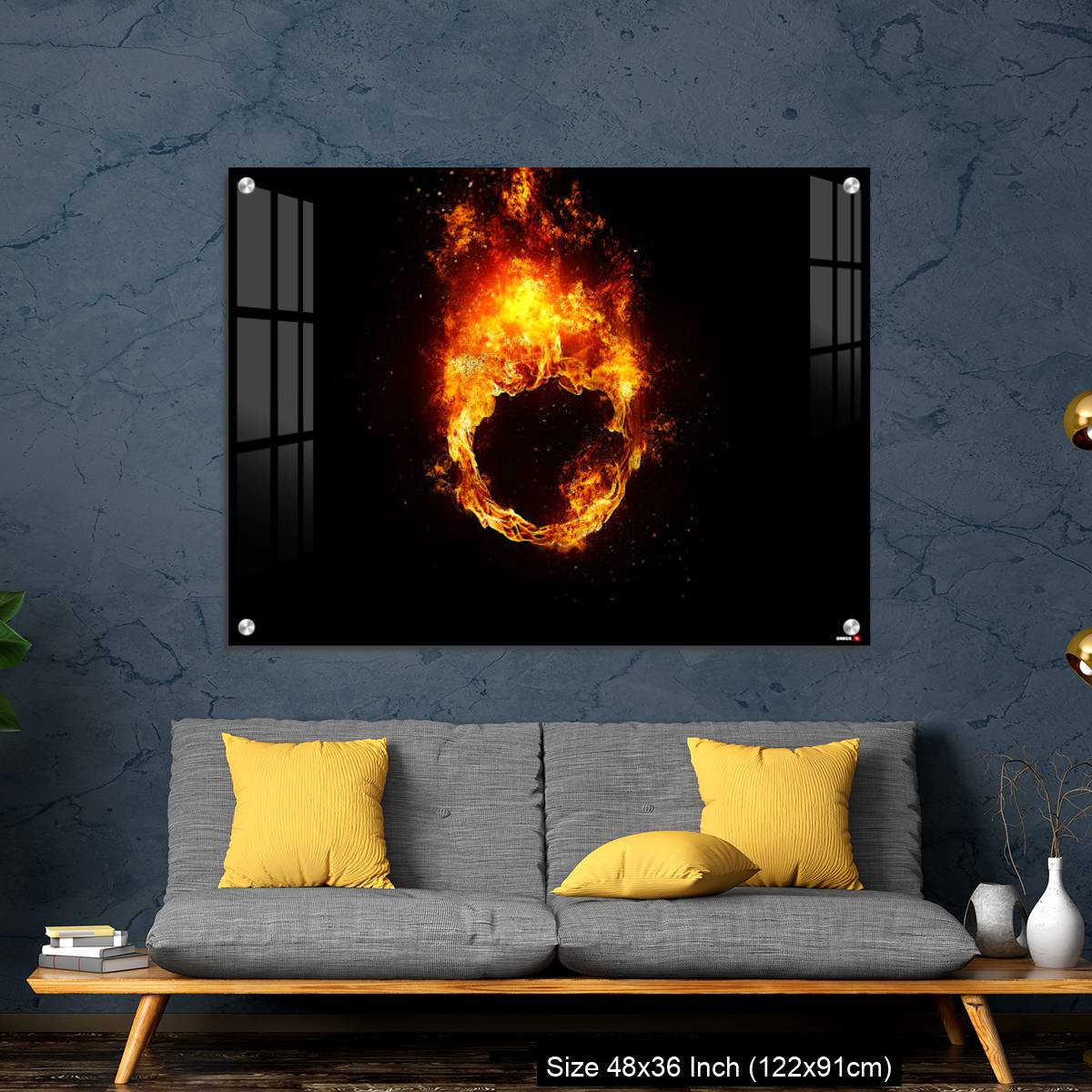 OMGs Acrylic Wall Decor – A ring of fire that illuminates the darkness - Image 7