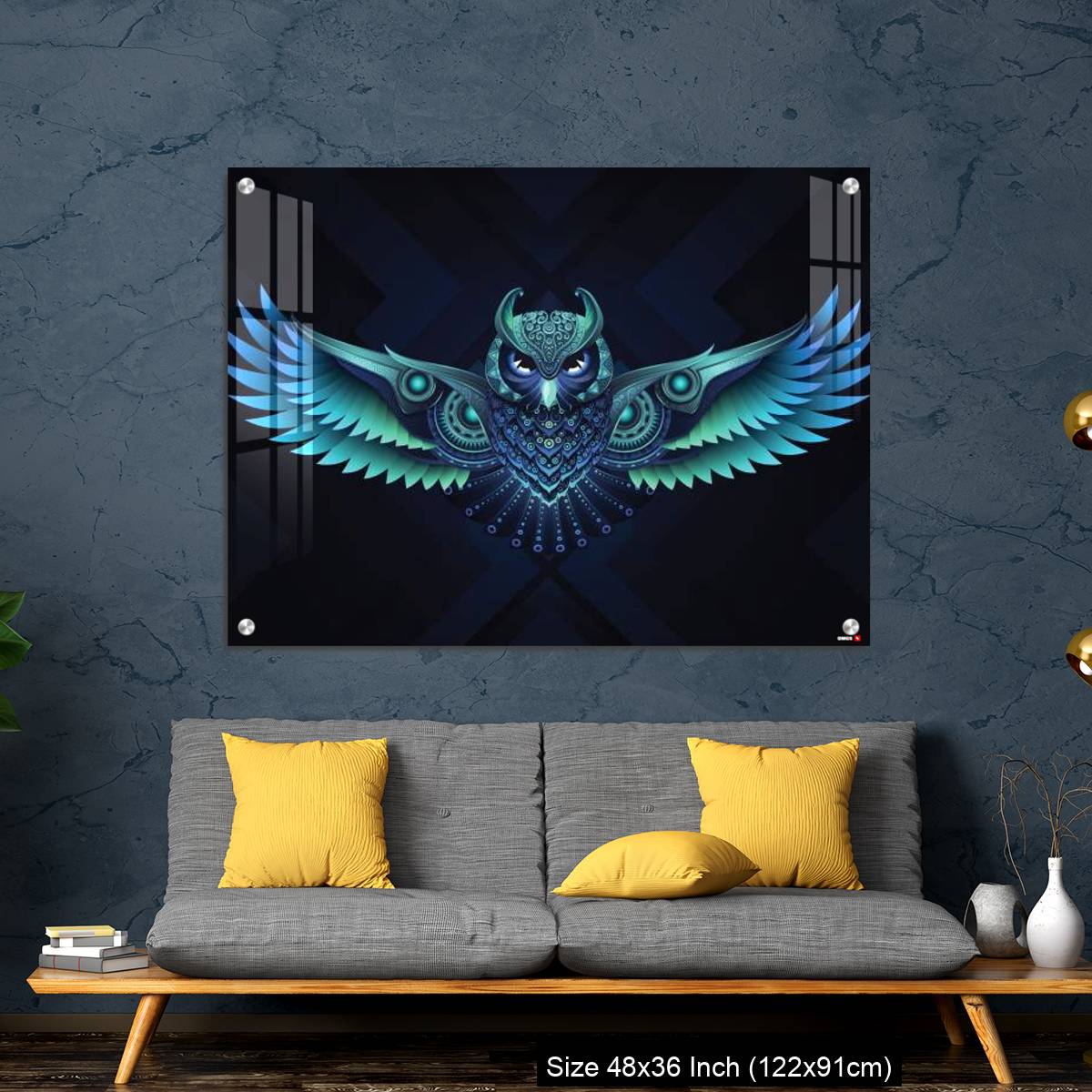 OMGs Acrylic Wall Decor Flying Owl. - Image 7