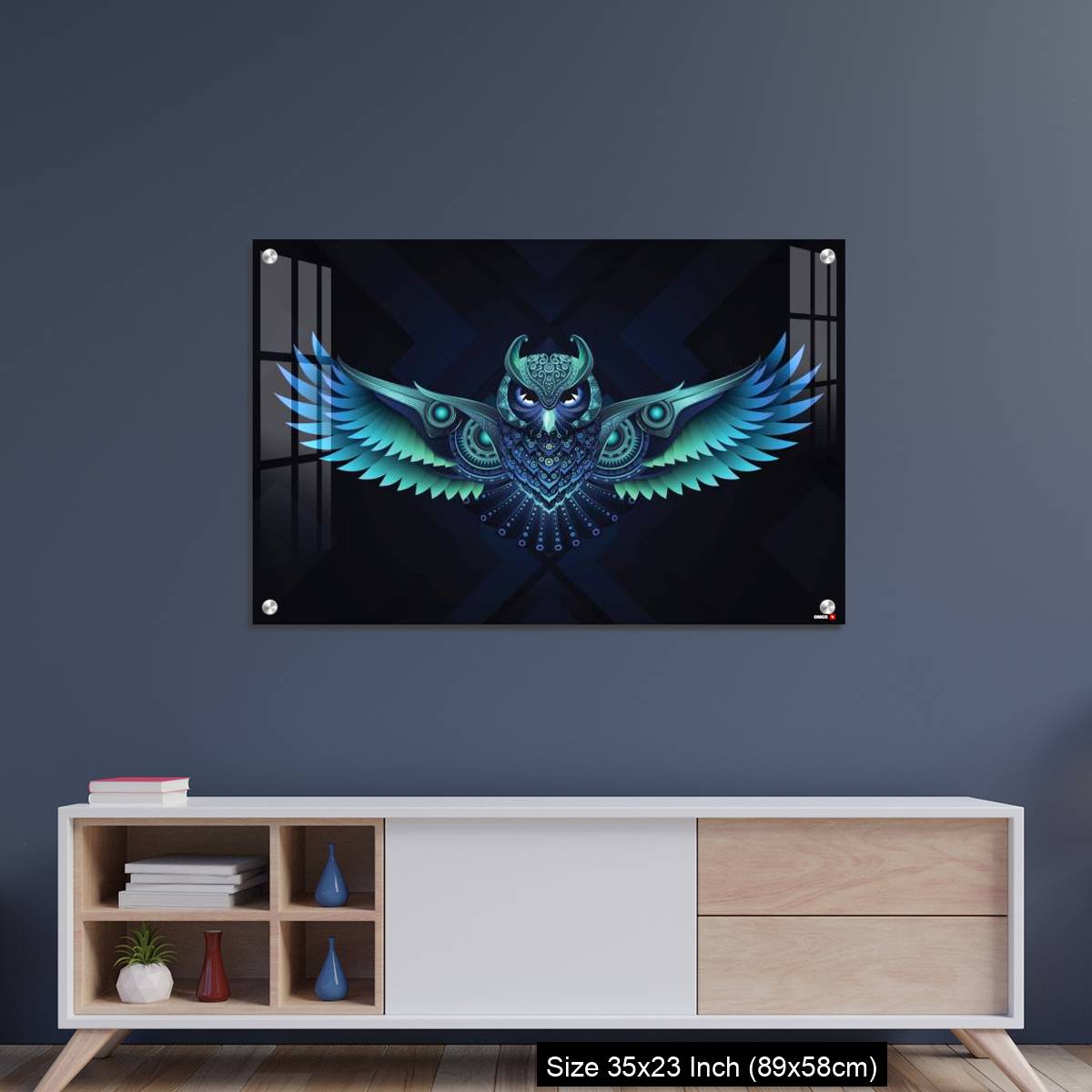 OMGs Acrylic Wall Decor Flying Owl. - Image 8