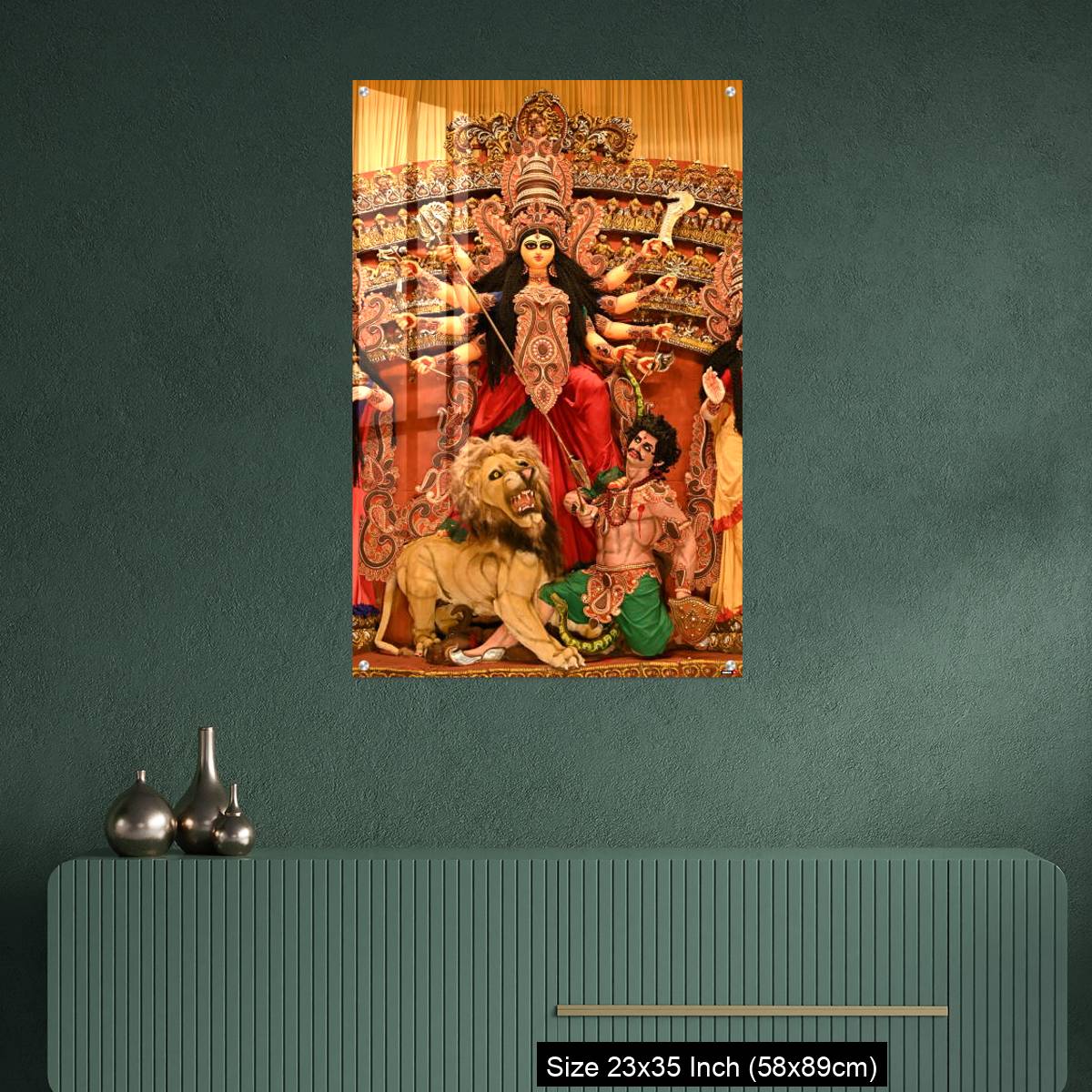 OMGs Acrylic Wall Decor – Durga Puja Festival in Kolkata ,West Bengal. - Image 9