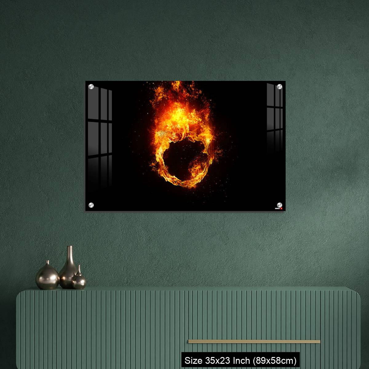 OMGs Acrylic Wall Decor – A ring of fire that illuminates the darkness - Image 9