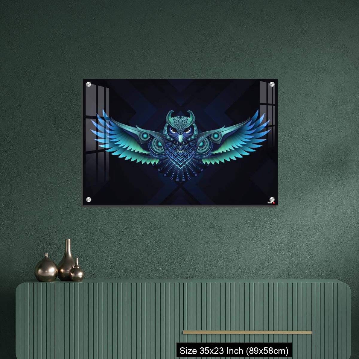 OMGs Acrylic Wall Decor Flying Owl. - Image 9