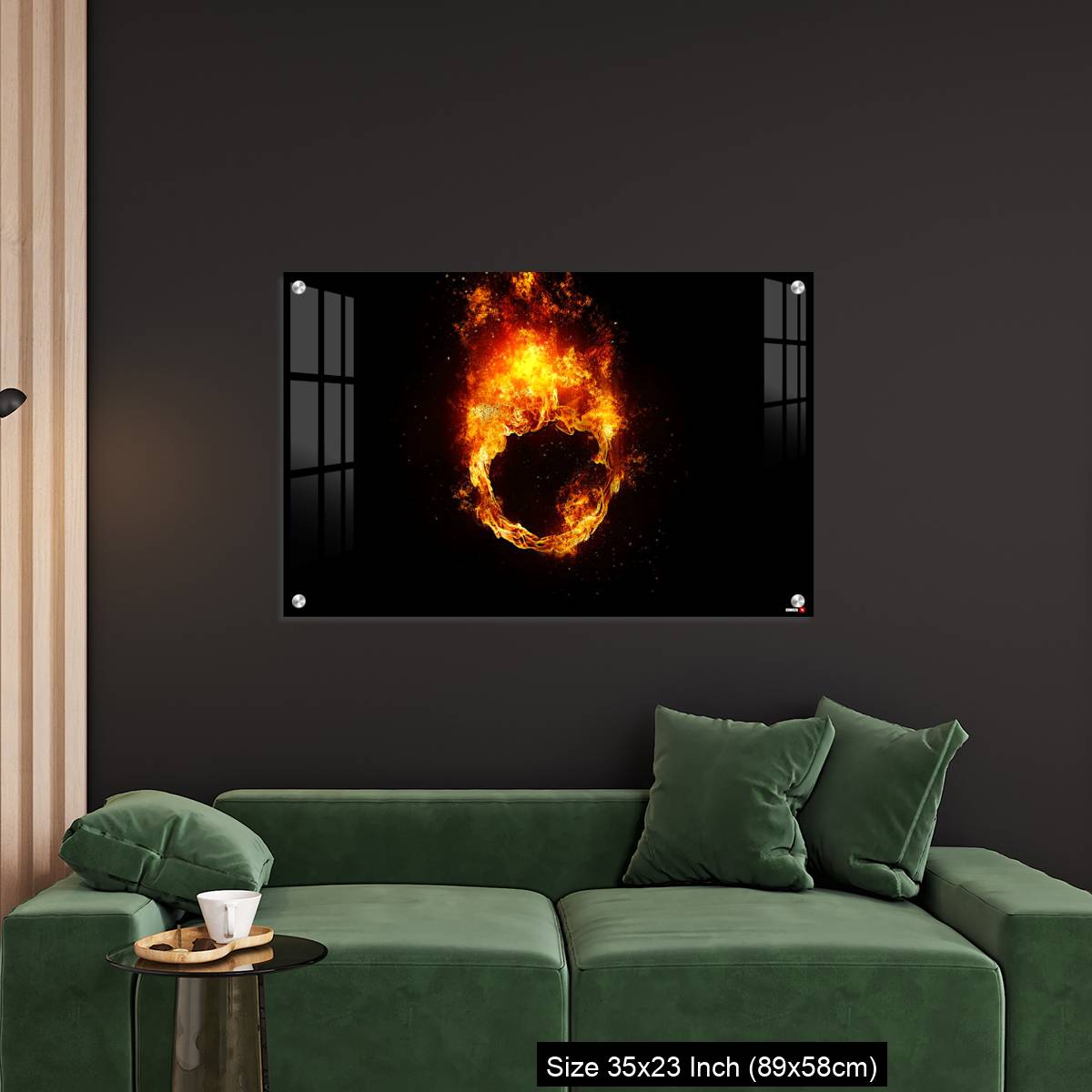 OMGs Acrylic Wall Decor – A ring of fire that illuminates the darkness - Image 11