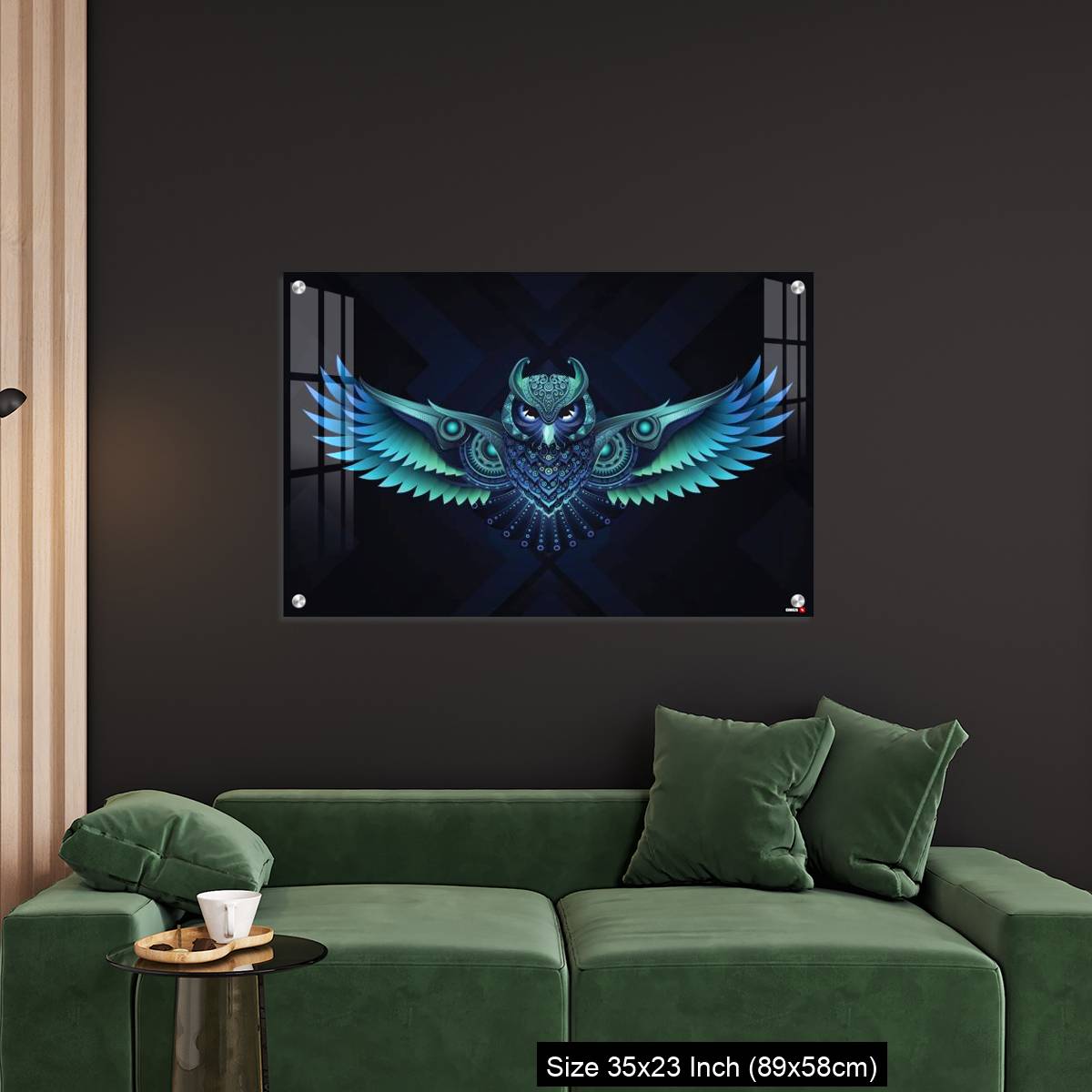 OMGs Acrylic Wall Decor Flying Owl. - Image 11