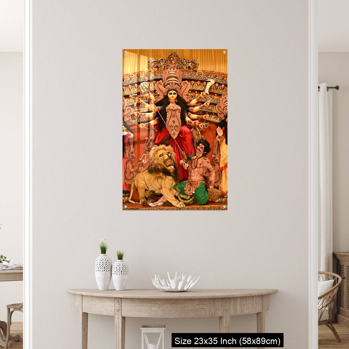 OMGs Acrylic Wall Decor – Durga Puja Festival in Kolkata ,West Bengal. - Image 12