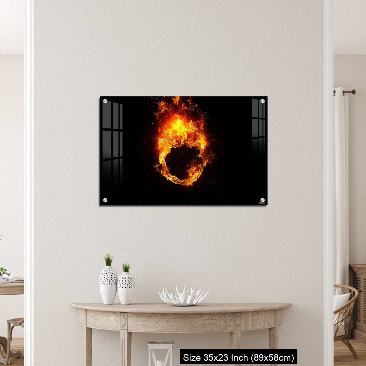 OMGs Acrylic Wall Decor – A ring of fire that illuminates the darkness - Image 12