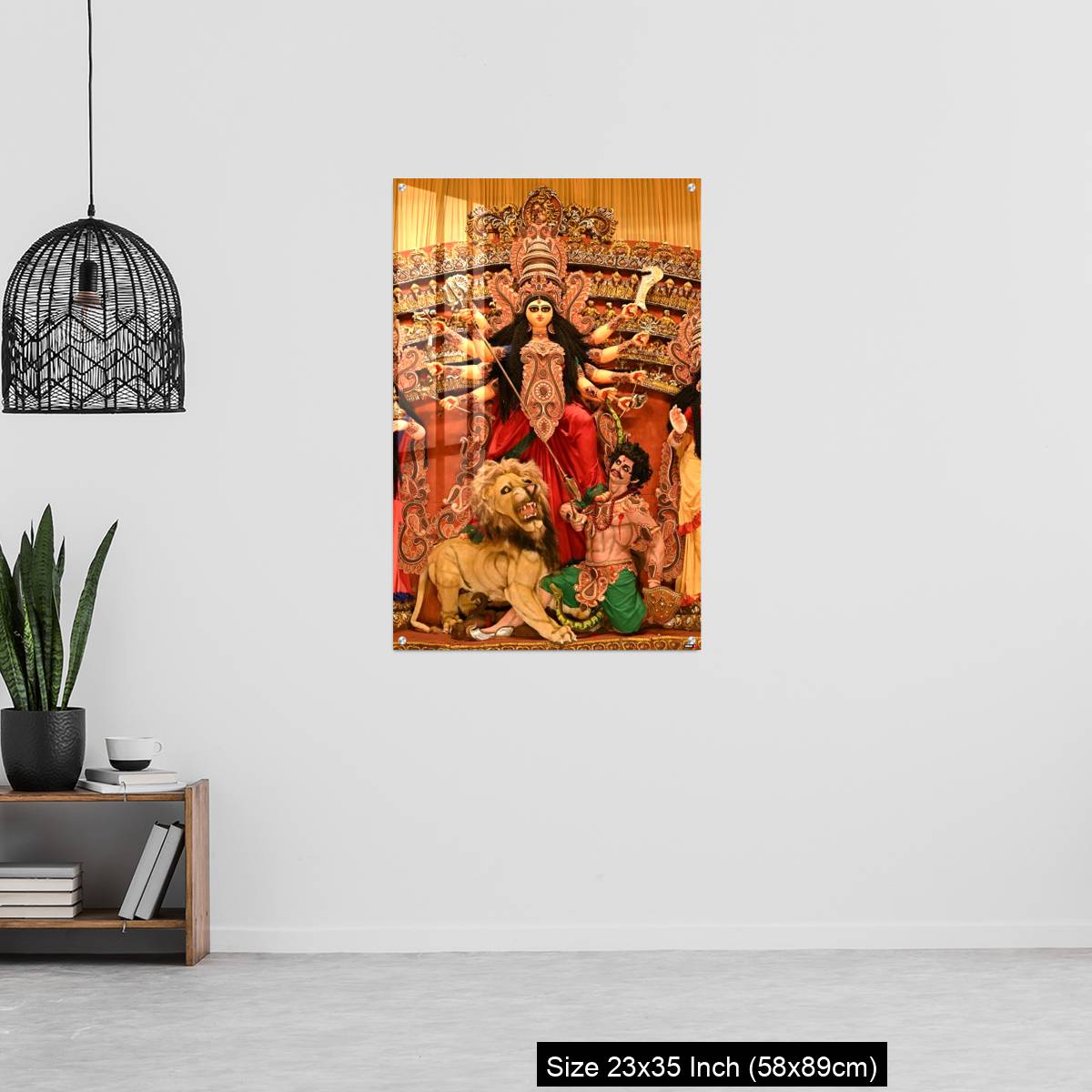 OMGs Acrylic Wall Decor – Durga Puja Festival in Kolkata ,West Bengal. - Image 13