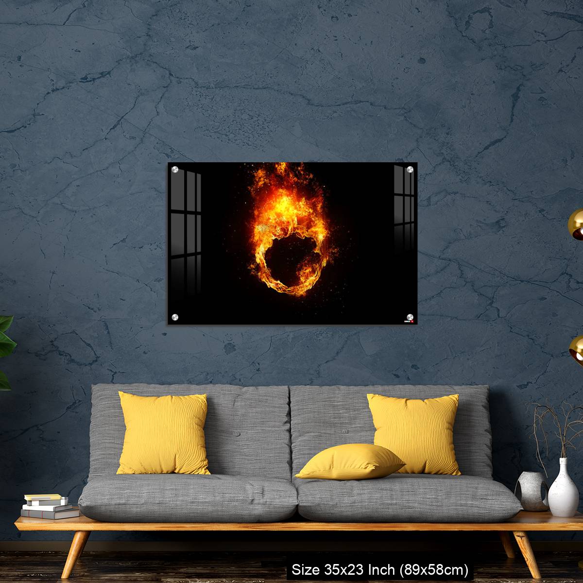 OMGs Acrylic Wall Decor – A ring of fire that illuminates the darkness - Image 14