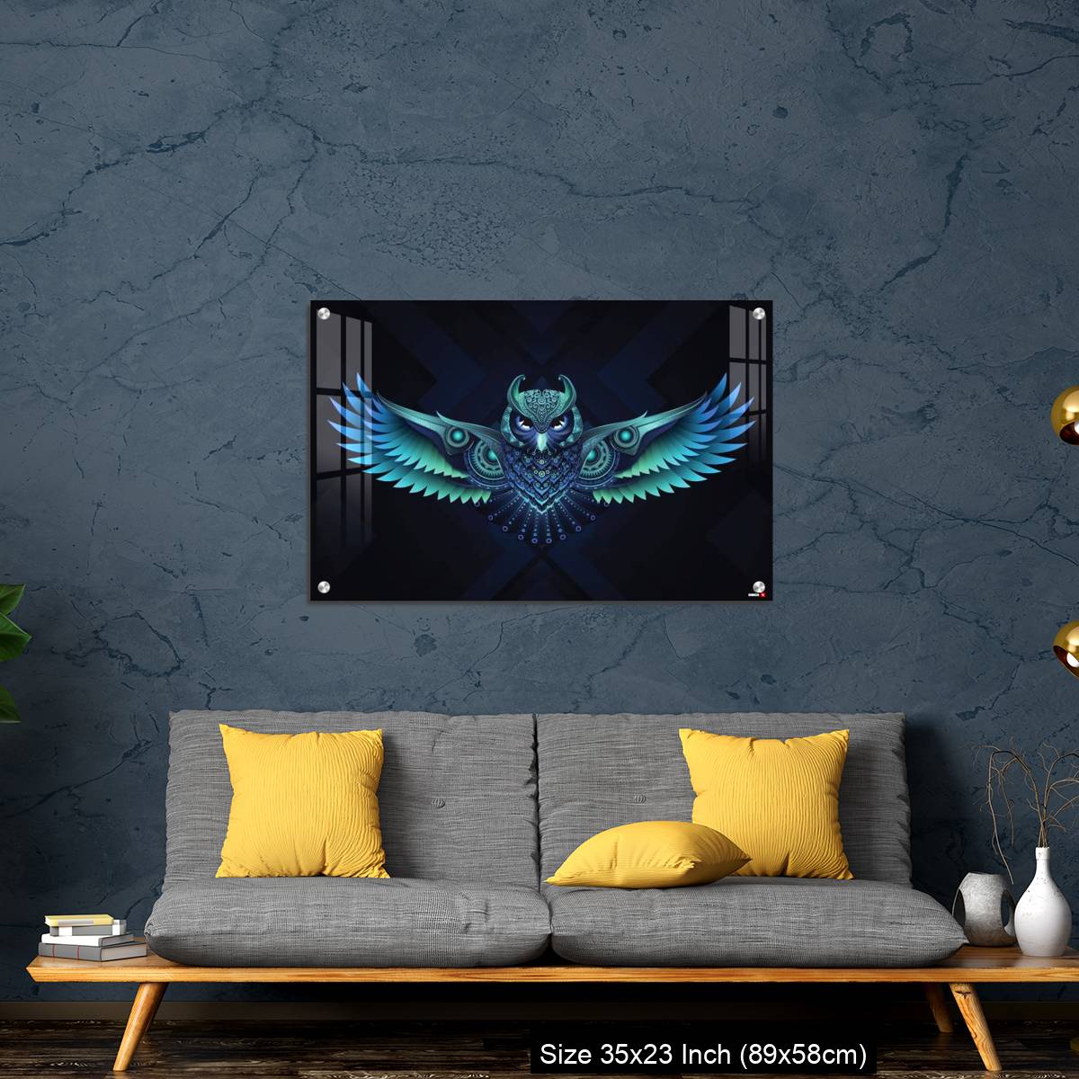 OMGs Acrylic Wall Decor Flying Owl. - Image 14