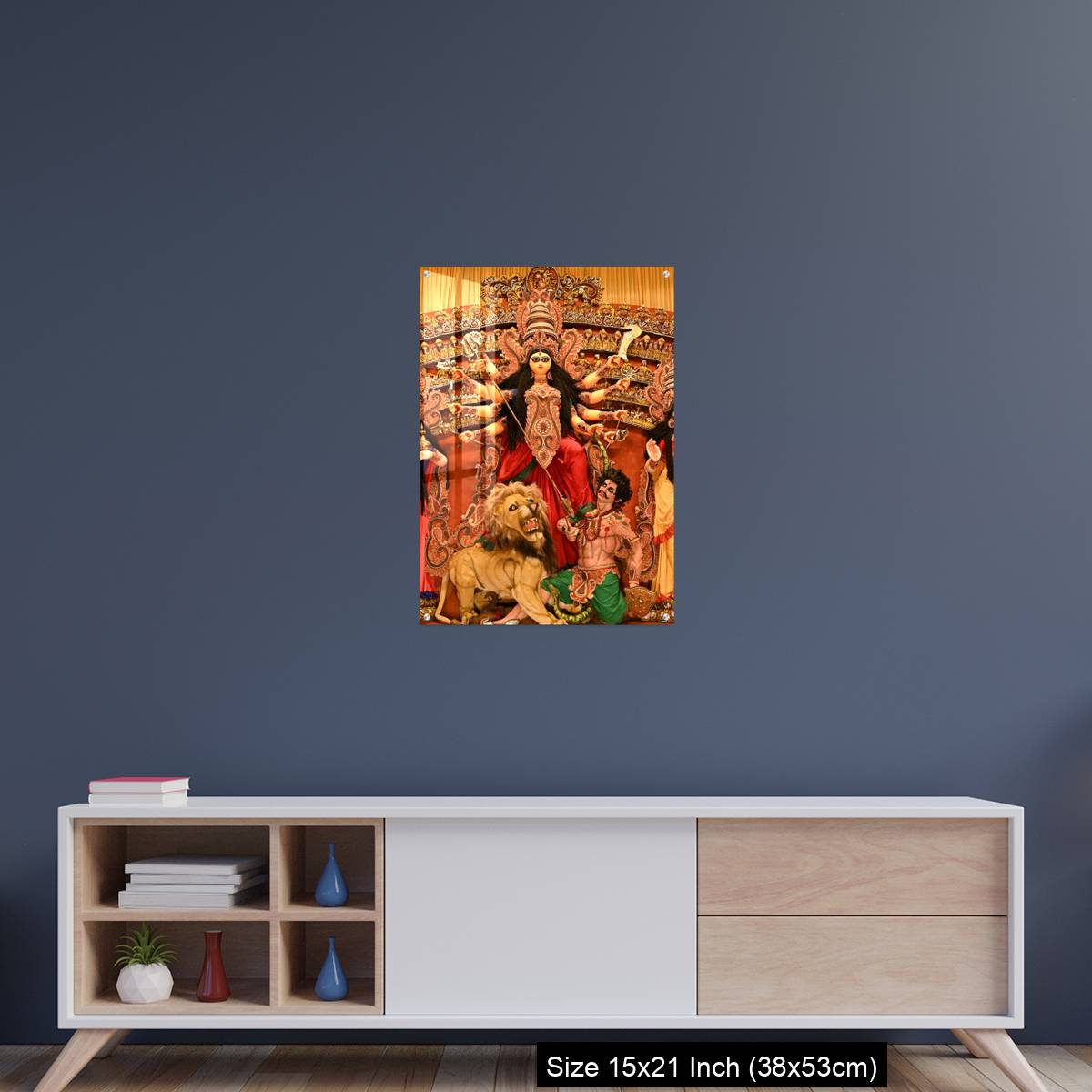 OMGs Acrylic Wall Decor – Durga Puja Festival in Kolkata ,West Bengal. - Image 15
