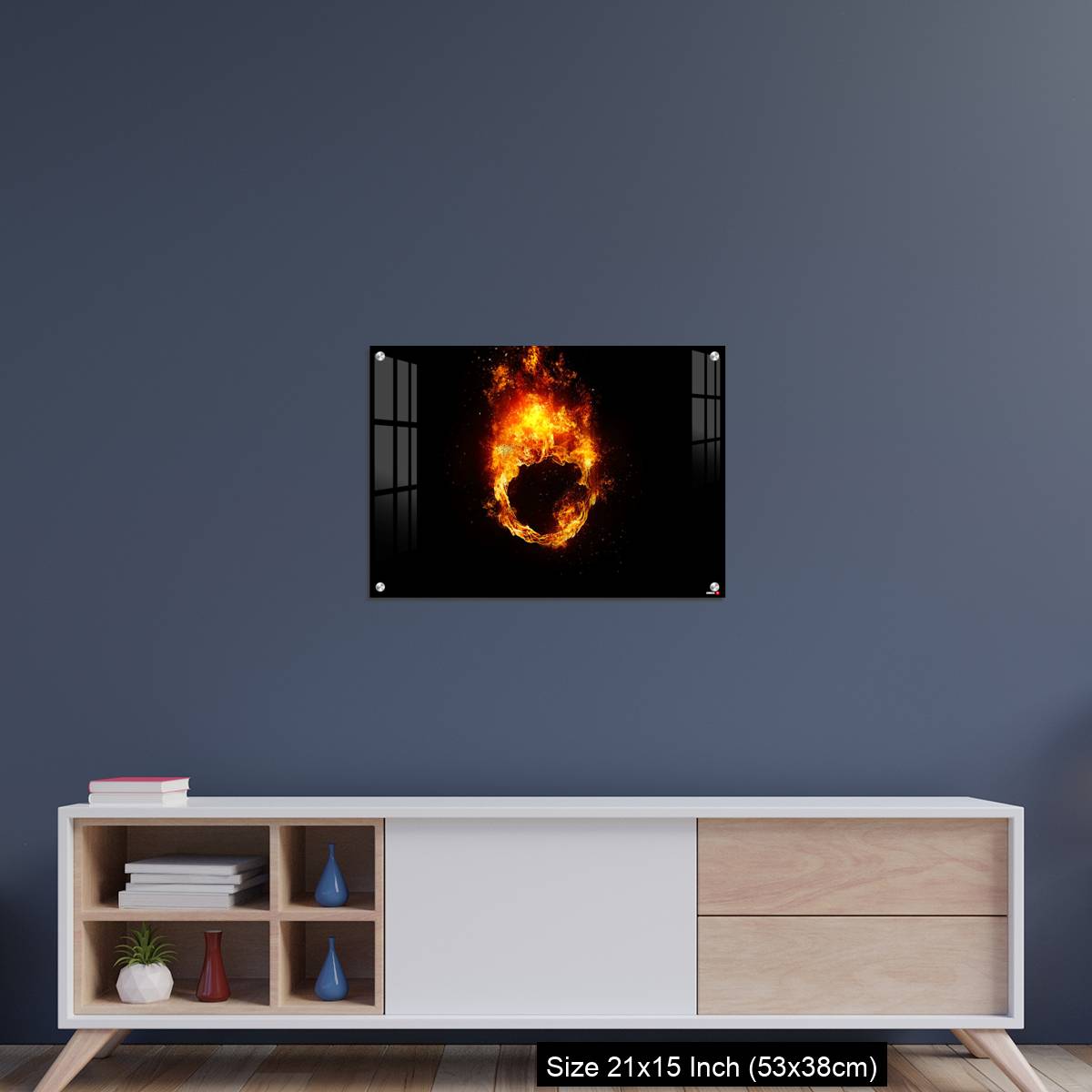 OMGs Acrylic Wall Decor – A ring of fire that illuminates the darkness - Image 15