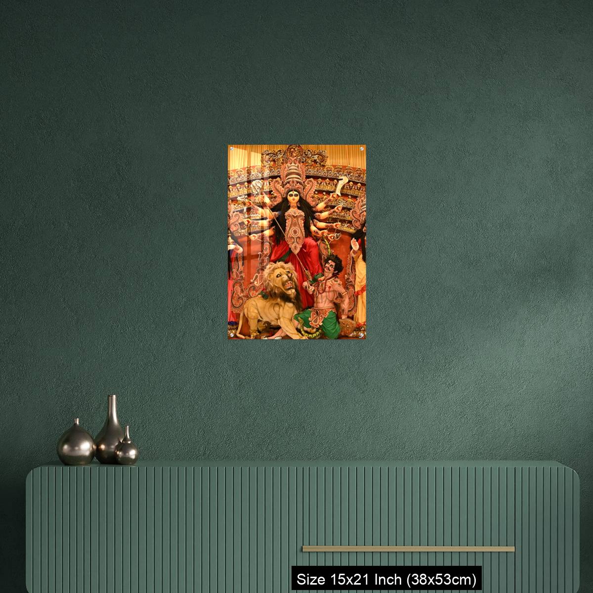 OMGs Acrylic Wall Decor – Durga Puja Festival in Kolkata ,West Bengal. - Image 16
