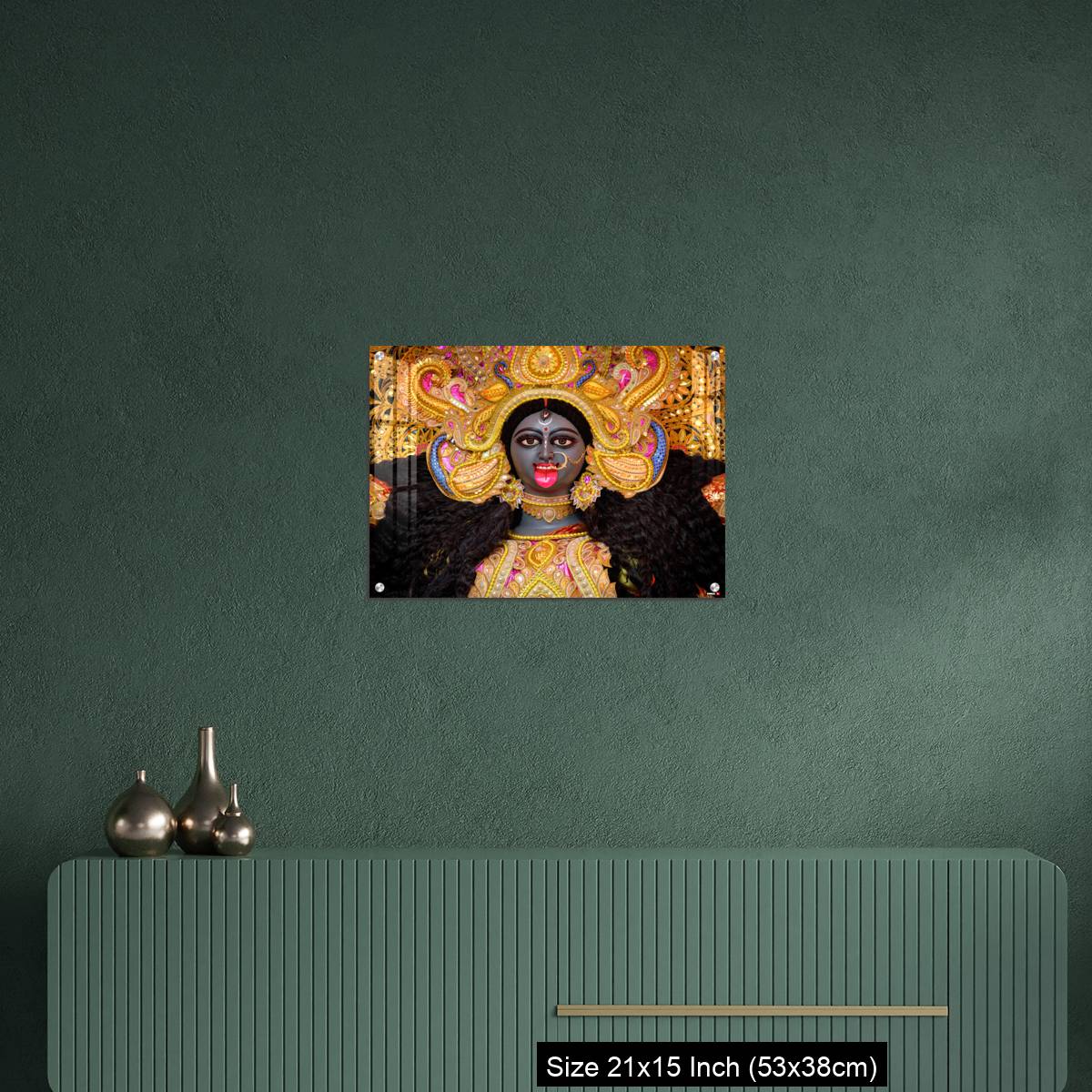 OMGs Acrylic Wall Decor – Goddess Kali idol decorated at Puja pandal - Image 16