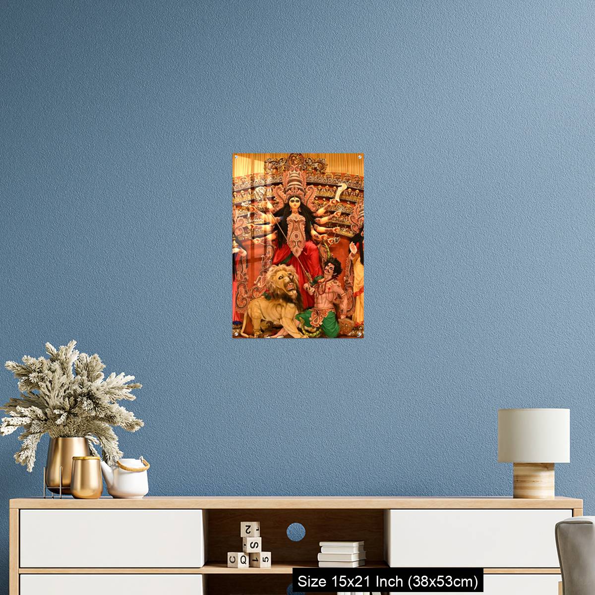OMGs Acrylic Wall Decor – Durga Puja Festival in Kolkata ,West Bengal. - Image 17