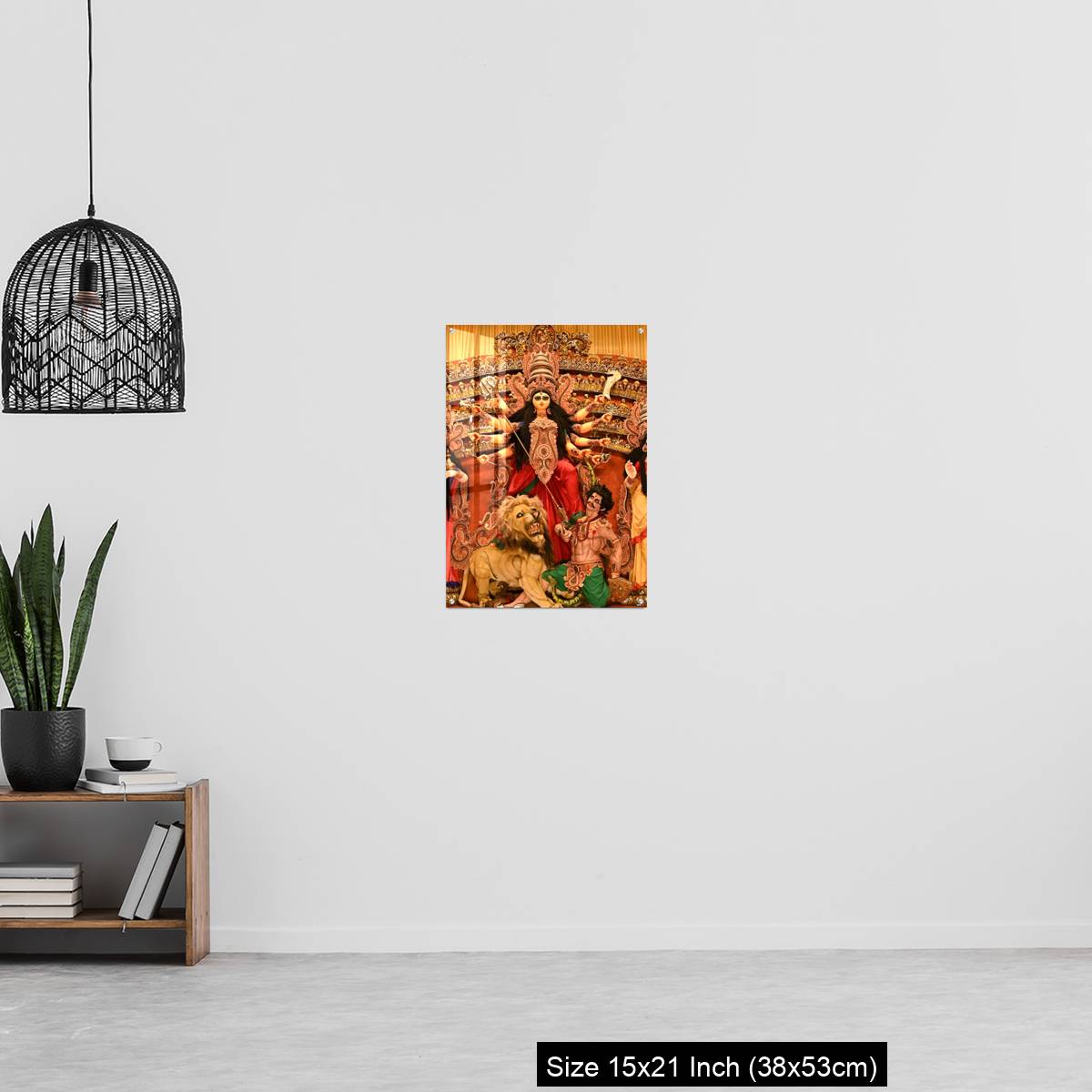 OMGs Acrylic Wall Decor – Durga Puja Festival in Kolkata ,West Bengal. - Image 20