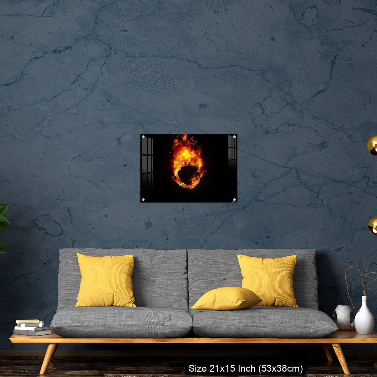OMGs Acrylic Wall Decor – A ring of fire that illuminates the darkness - Image 21