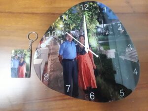 Customised Premium OMGs Acrylic Wall Clock photo review