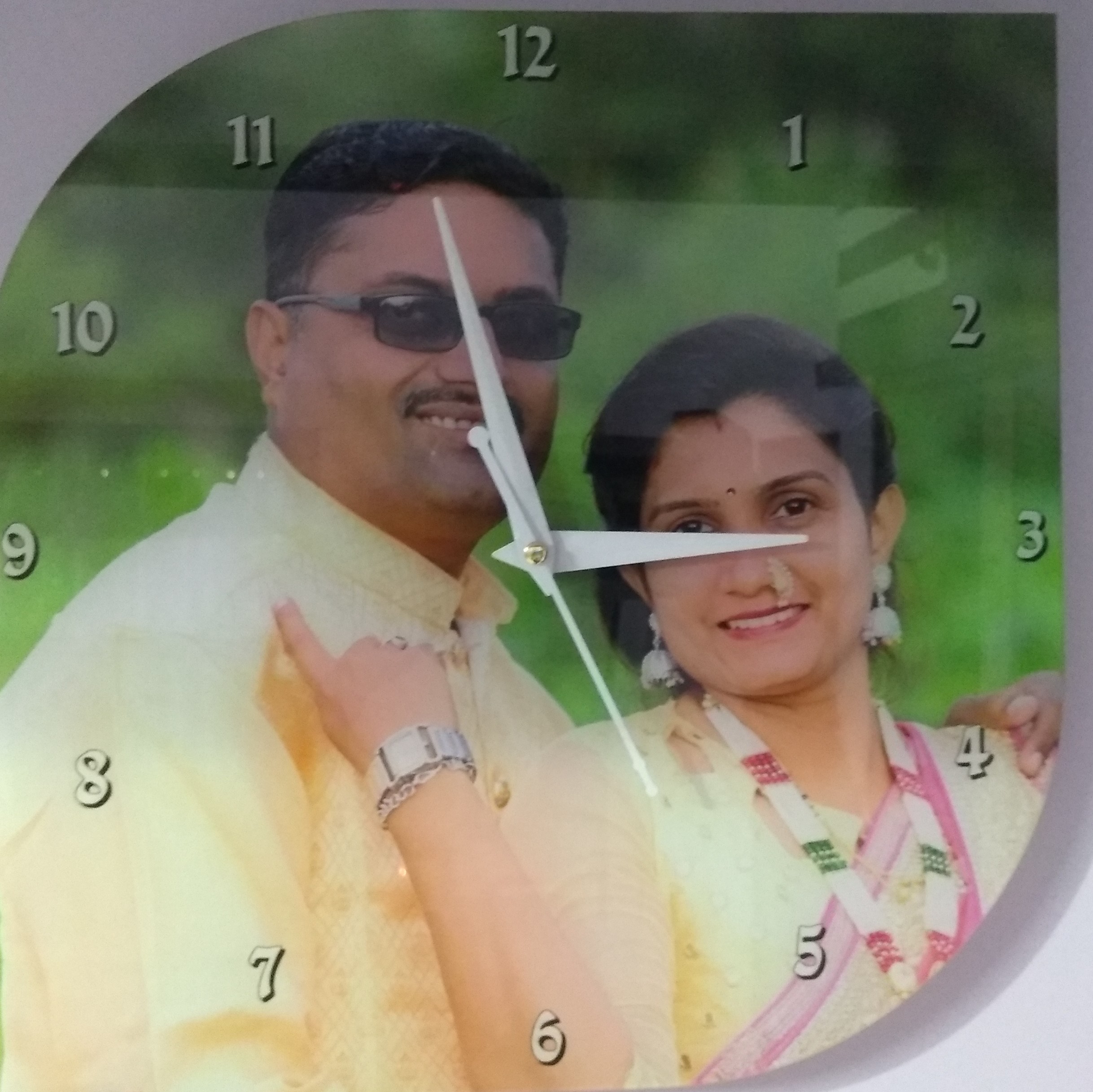 Customised Premium OMGs Acrylic Wall Clock photo review