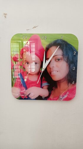 Customised Premium OMGs Acrylic Wall Clock photo review