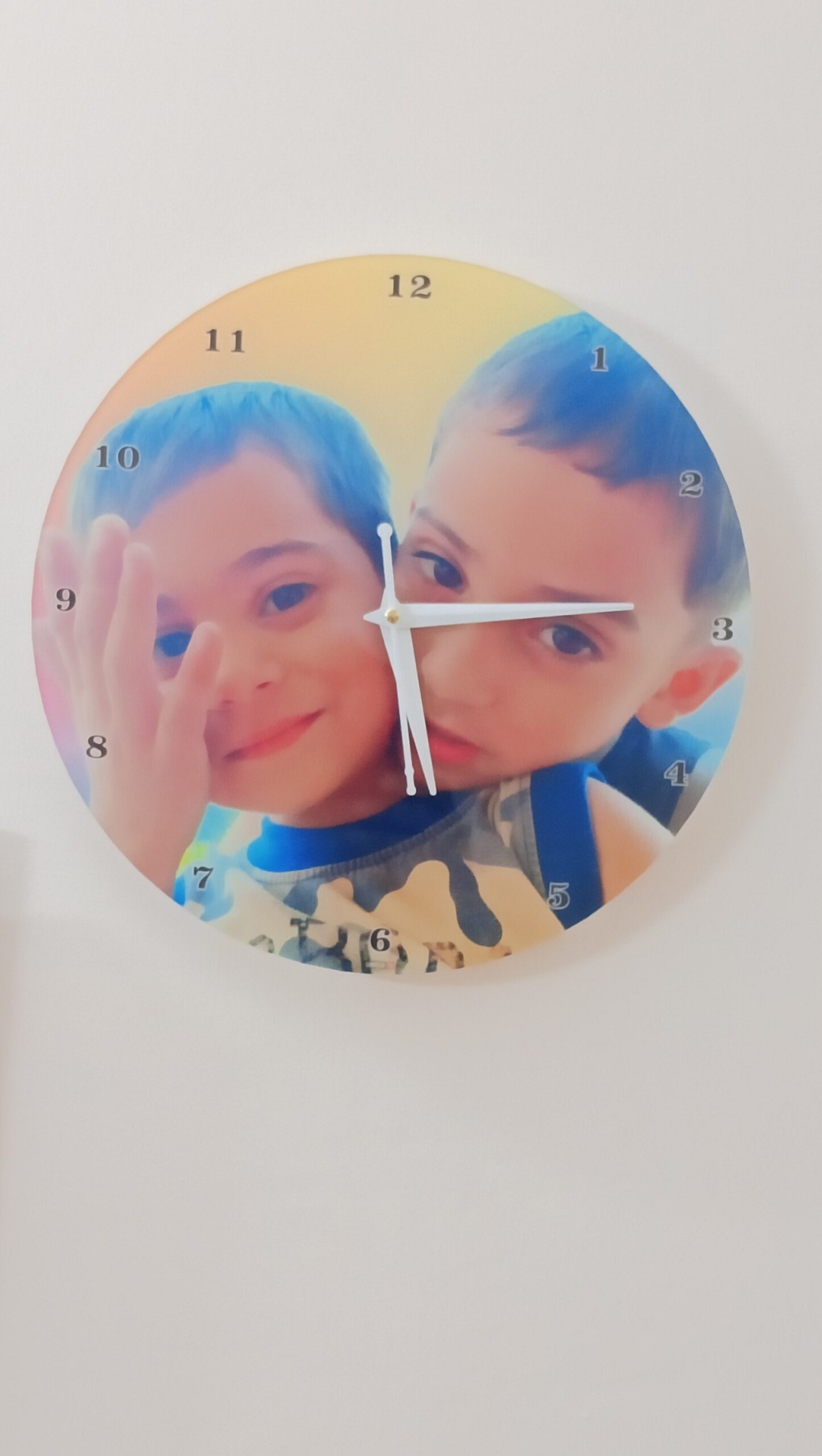 Customised Premium OMGs Acrylic Wall Clock photo review