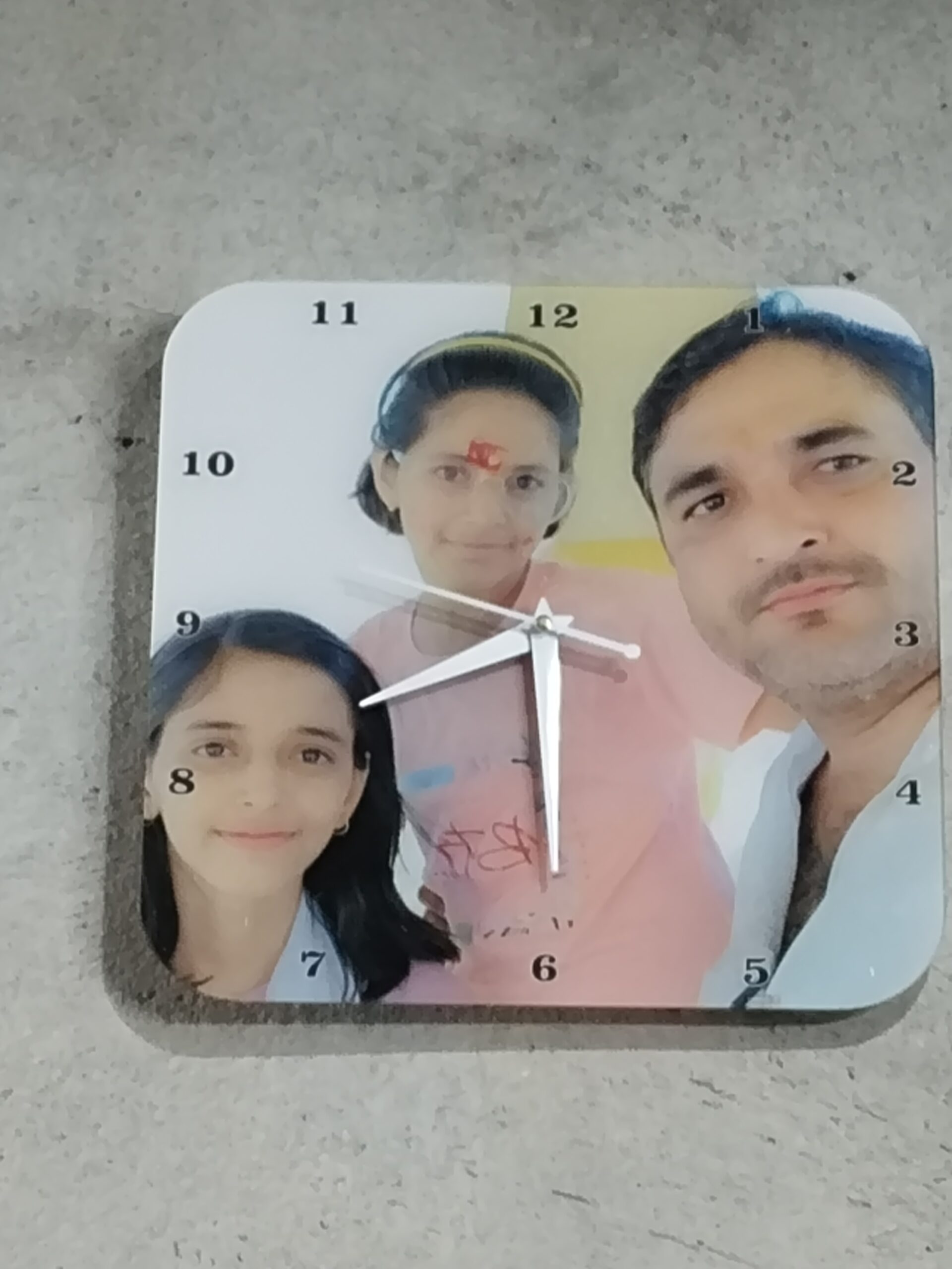 Customised Premium OMGs Acrylic Wall Clock photo review