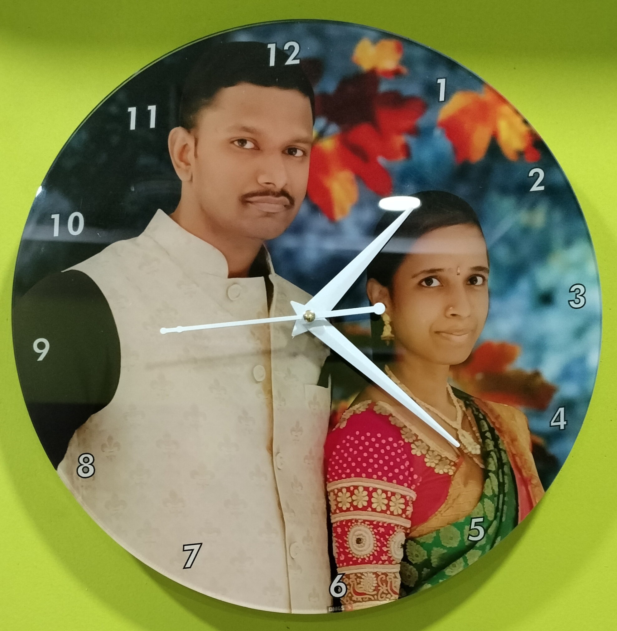 Customised Premium OMGs Acrylic Wall Clock photo review