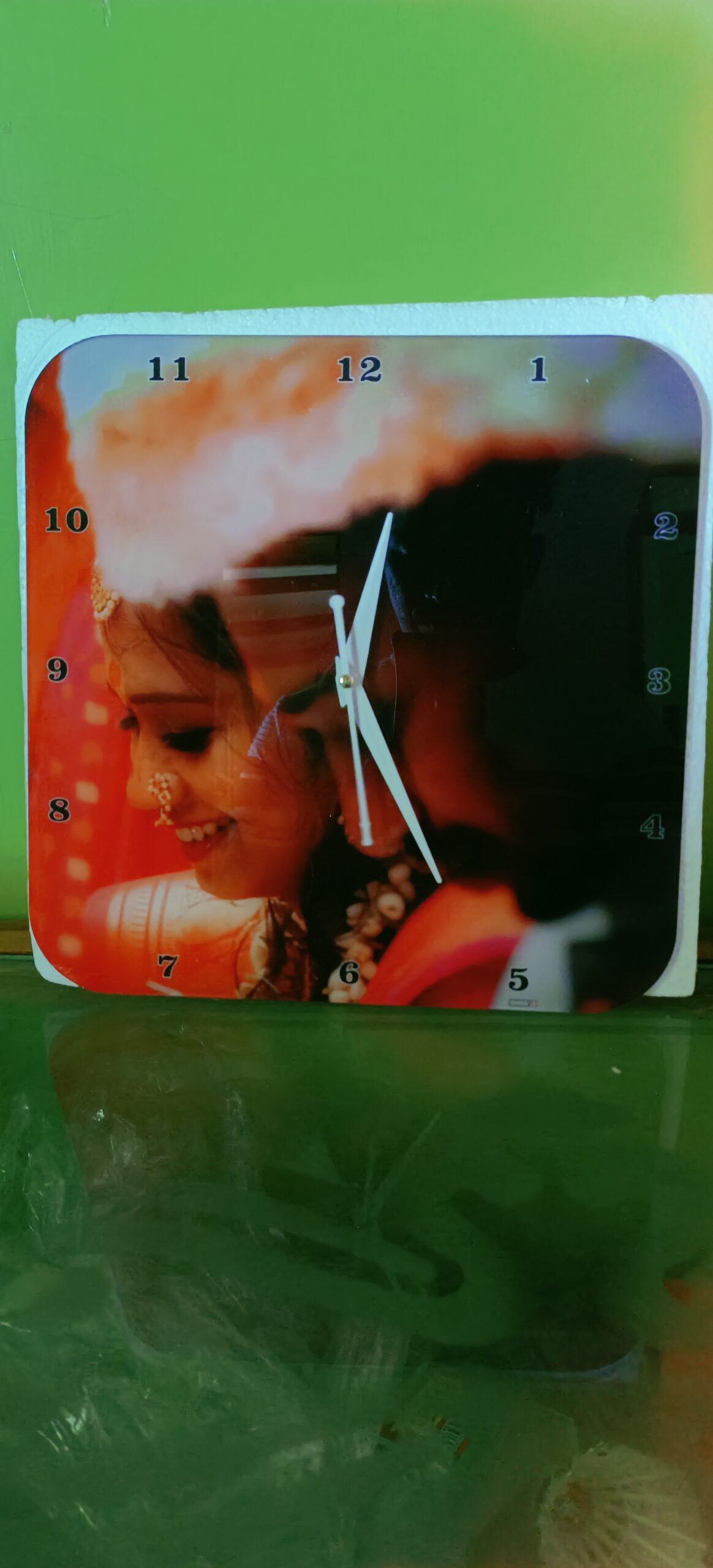 Customised Premium OMGs Acrylic Wall Clock photo review