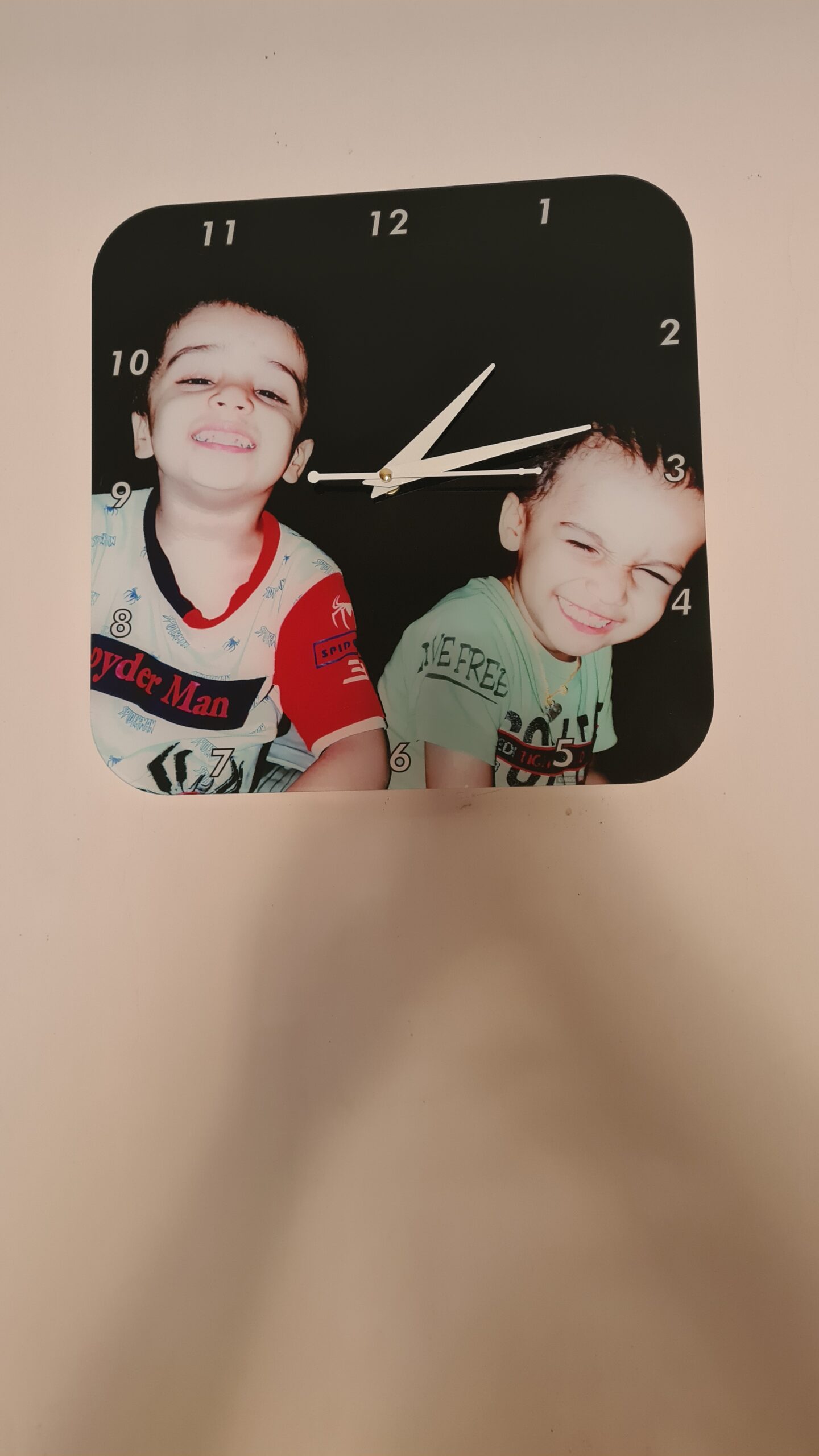 Customised Premium OMGs Acrylic Wall Clock photo review